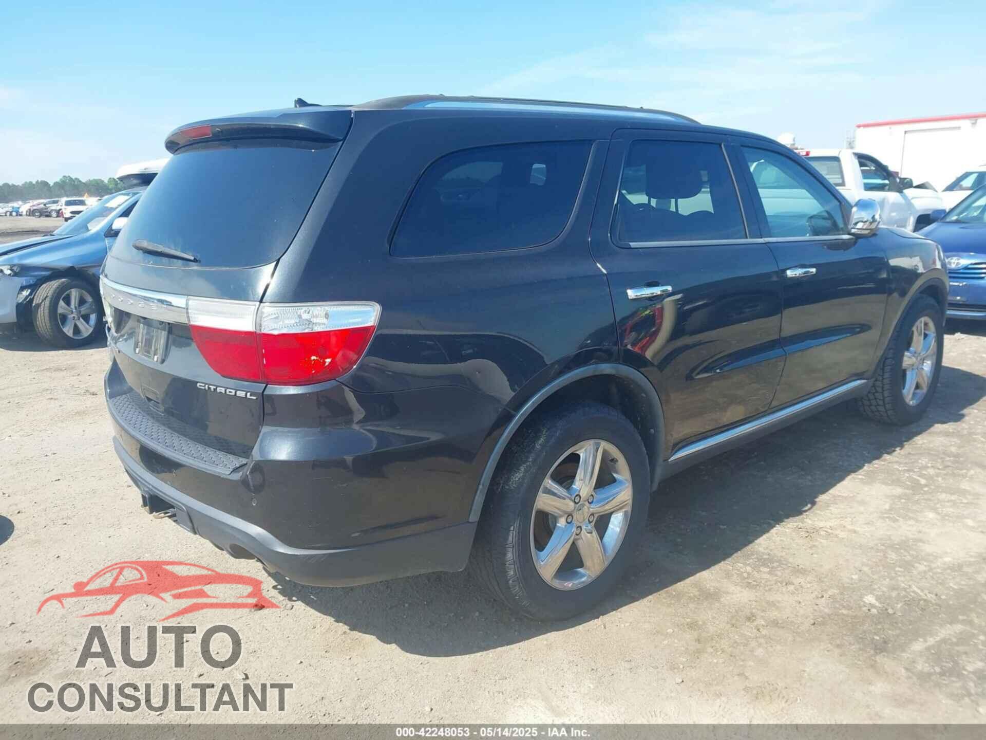 DODGE DURANGO 2012 - 1C4RDHEG9CC152572