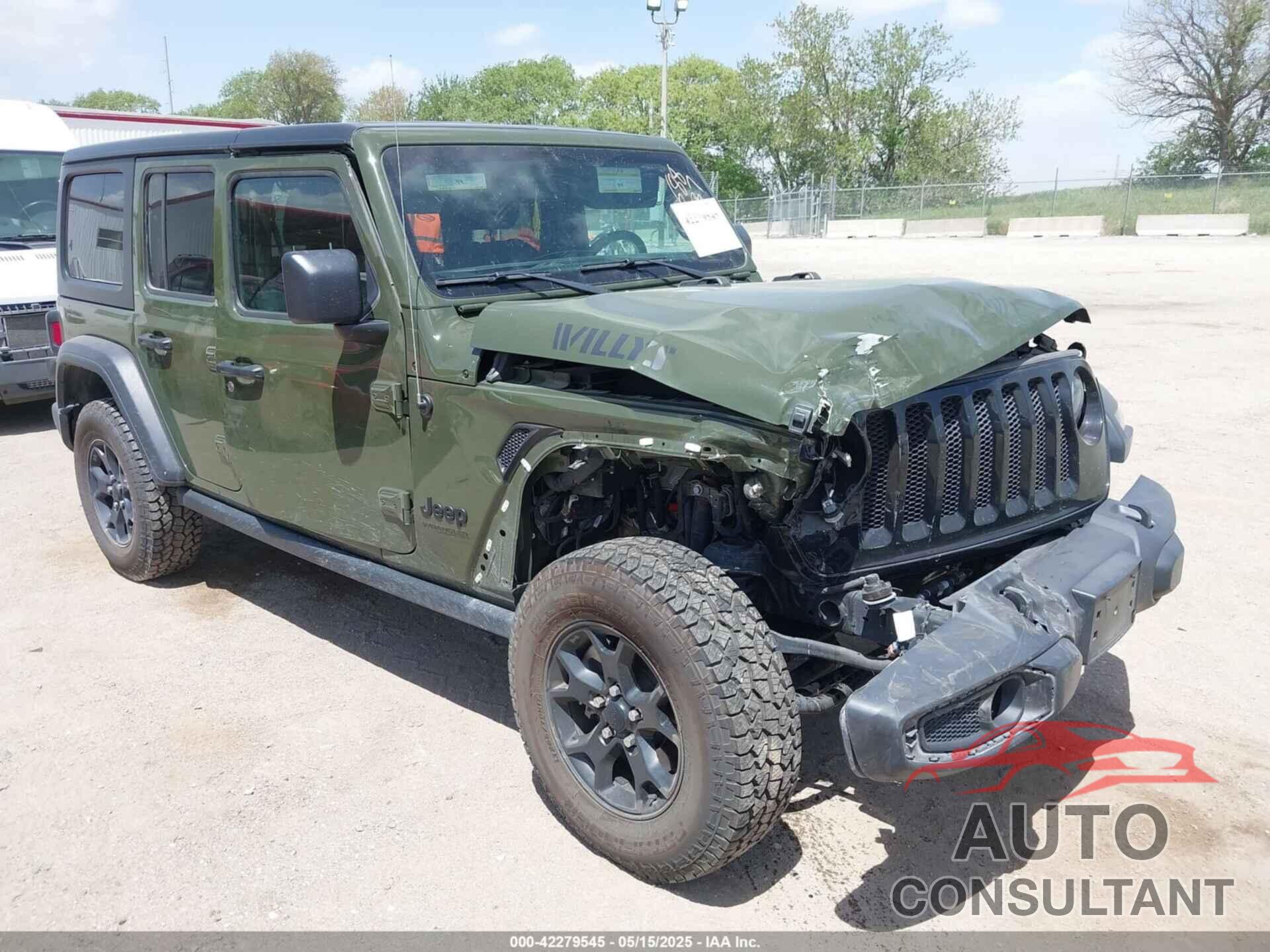 JEEP WRANGLER UNLIMITED 2021 - 1C4HJXDN6MW815241