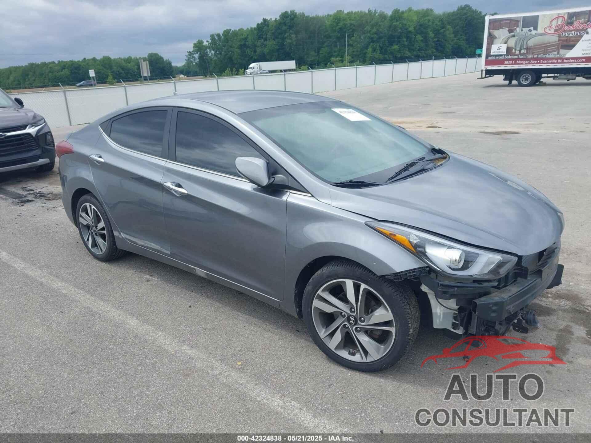 HYUNDAI ELANTRA 2016 - KMHDH4AE7GU620371