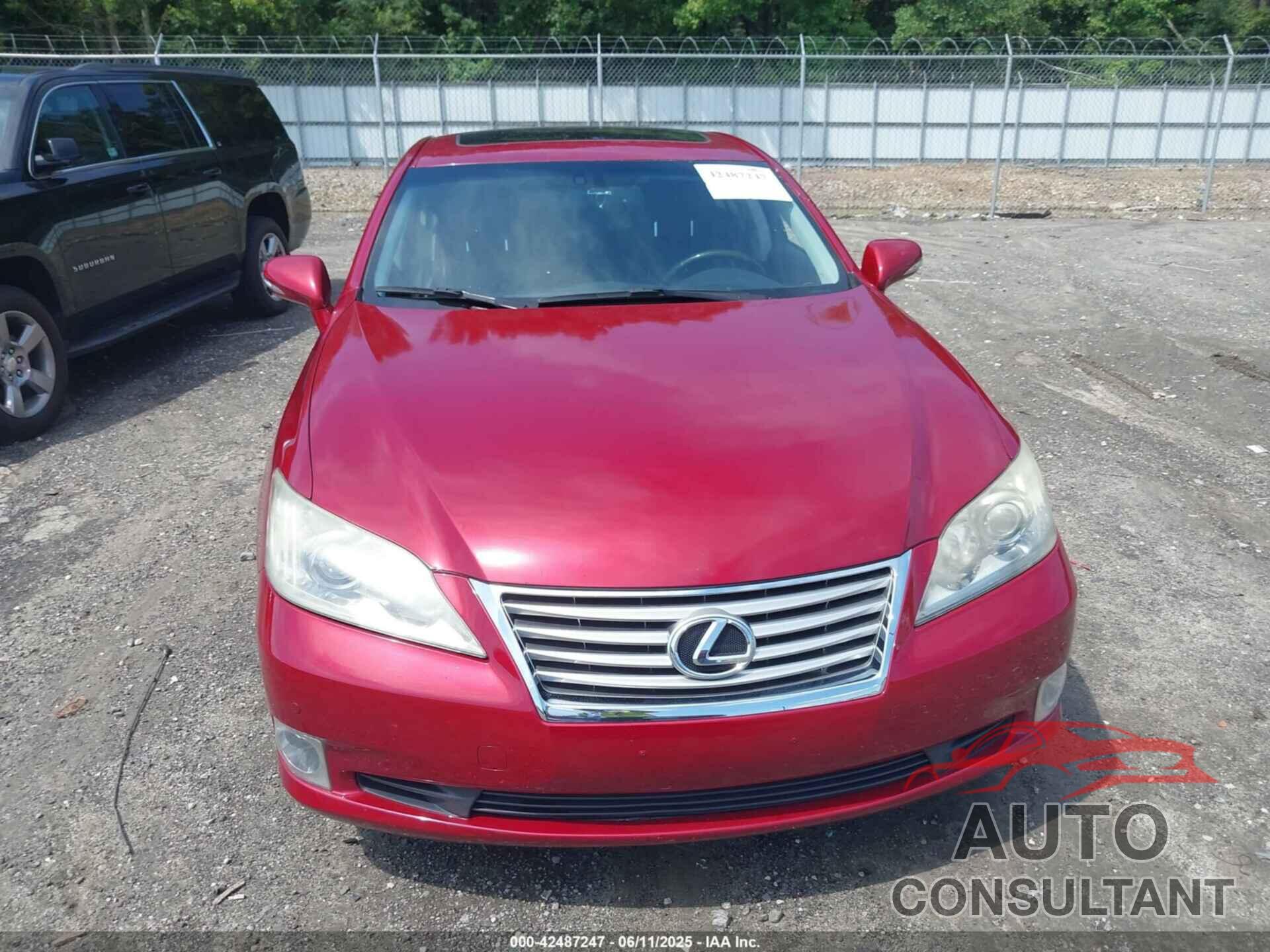 LEXUS ES 350 2010 - JTHBK1EG0A2378242