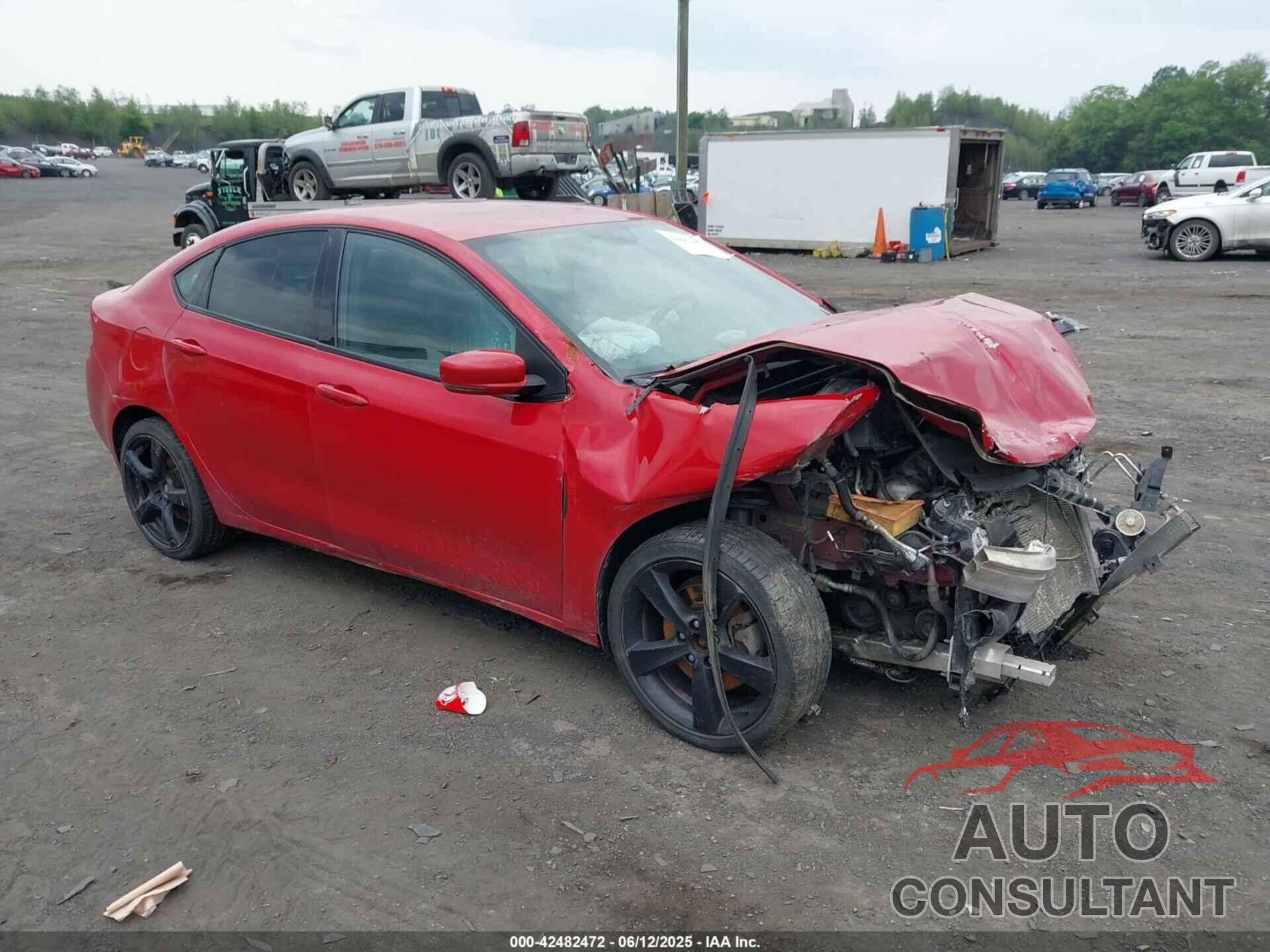 DODGE DART 2015 - 1C3CDFEB1FD224950