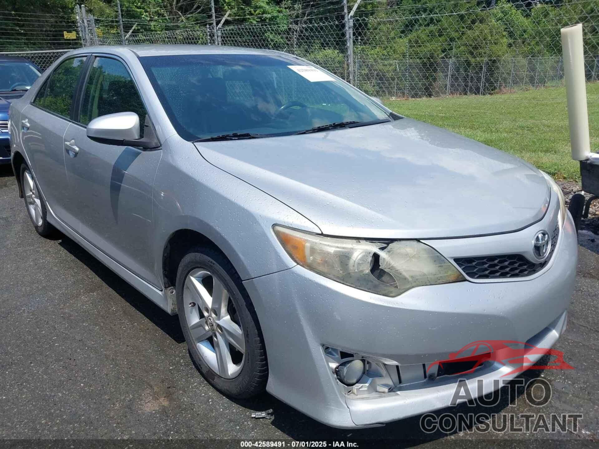 TOYOTA CAMRY 2012 - 4T1BF1FK6CU189011