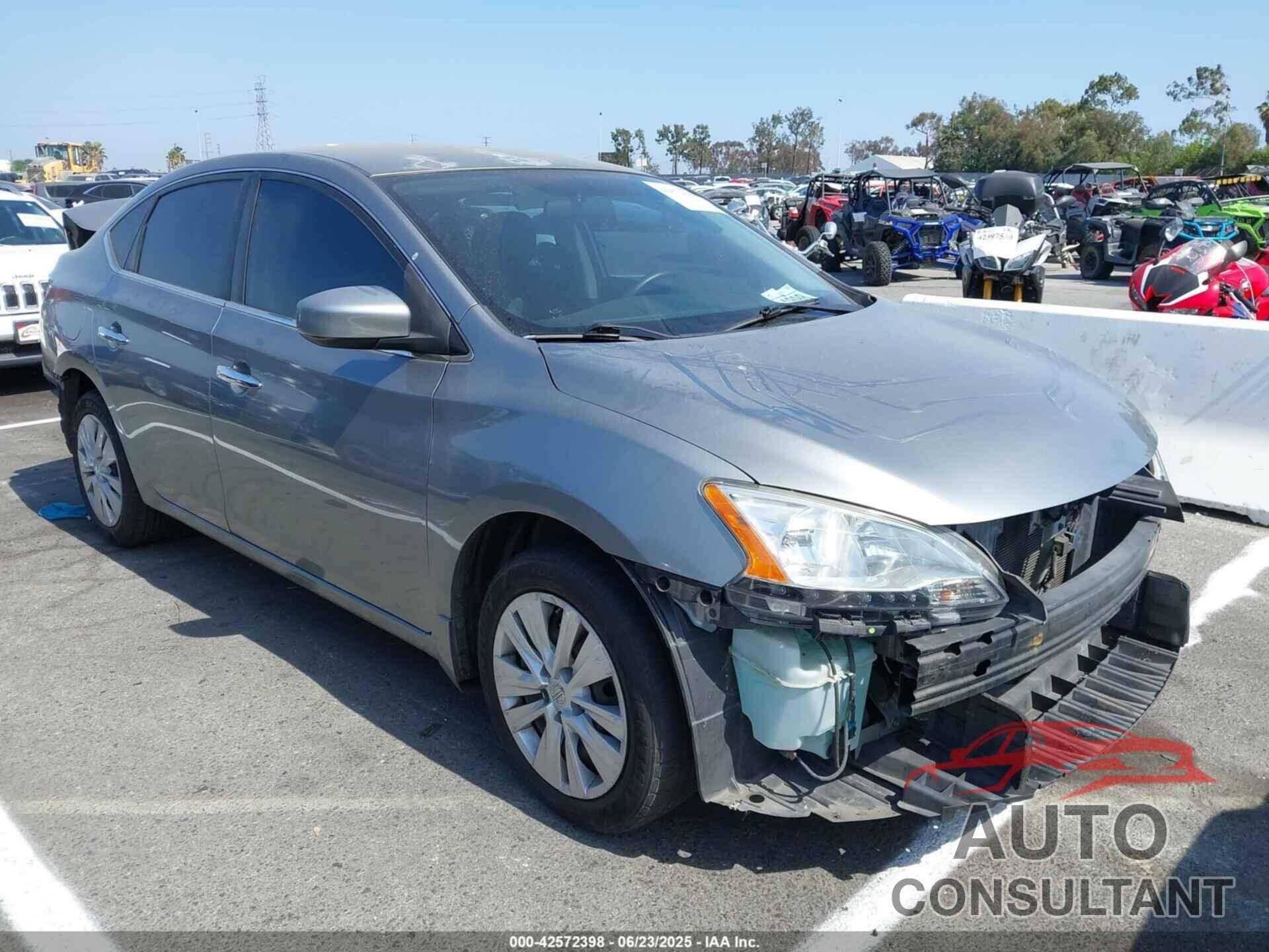 NISSAN SENTRA 2014 - 3N1AB7AP1EY299663