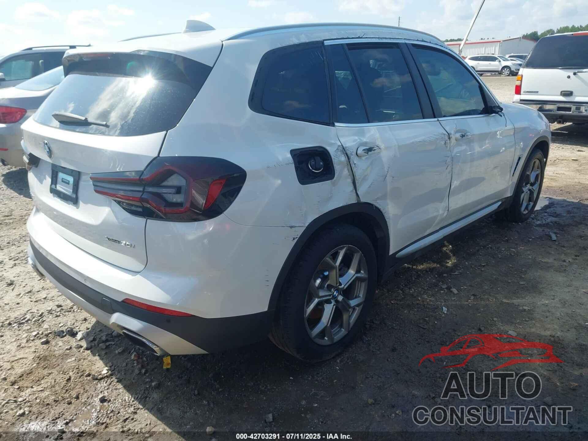 BMW X3 2022 - 5UX53DP07N9M93588
