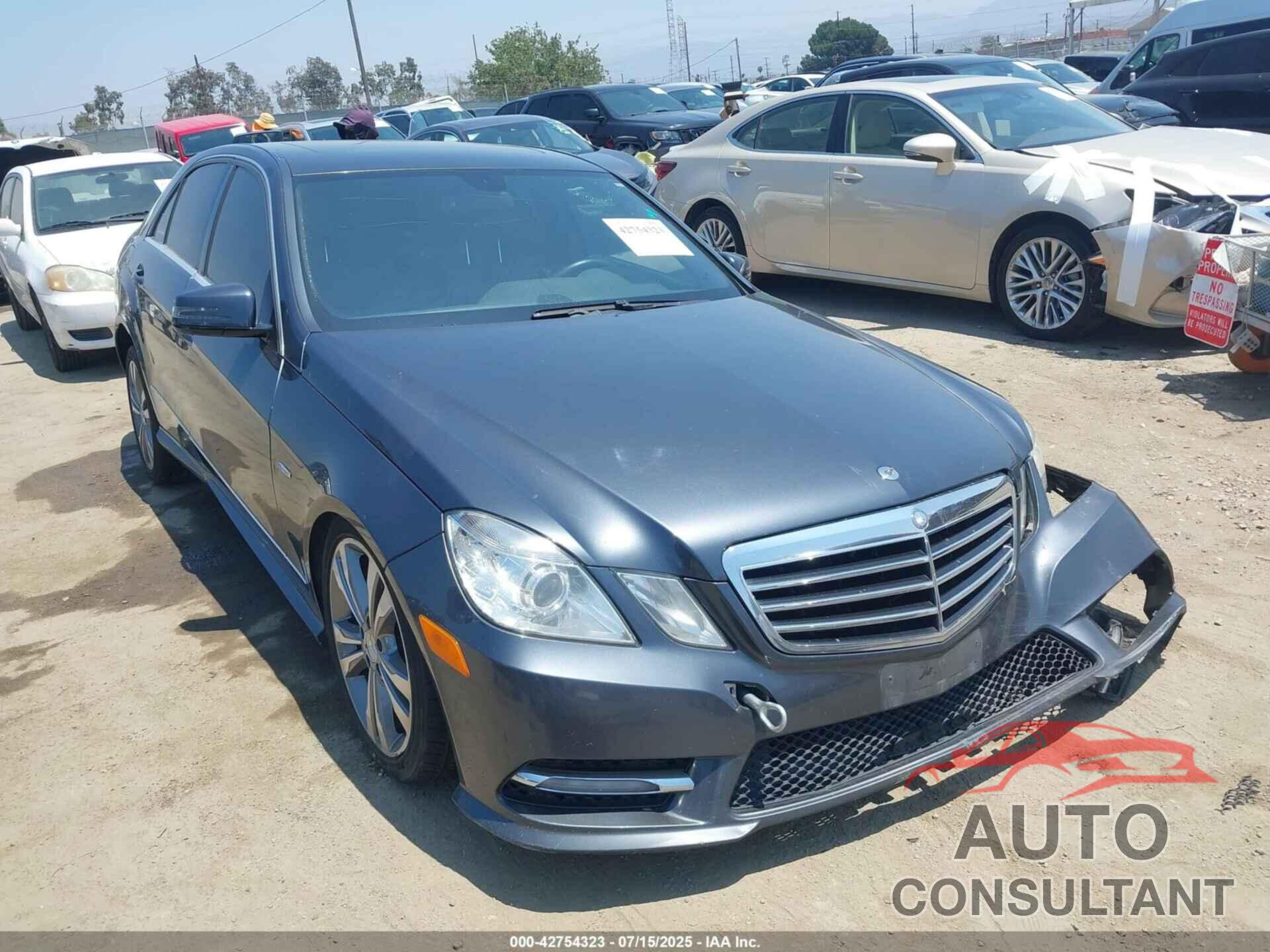 MERCEDES-BENZ E 350 2012 - WDDHF5KB7CA571647