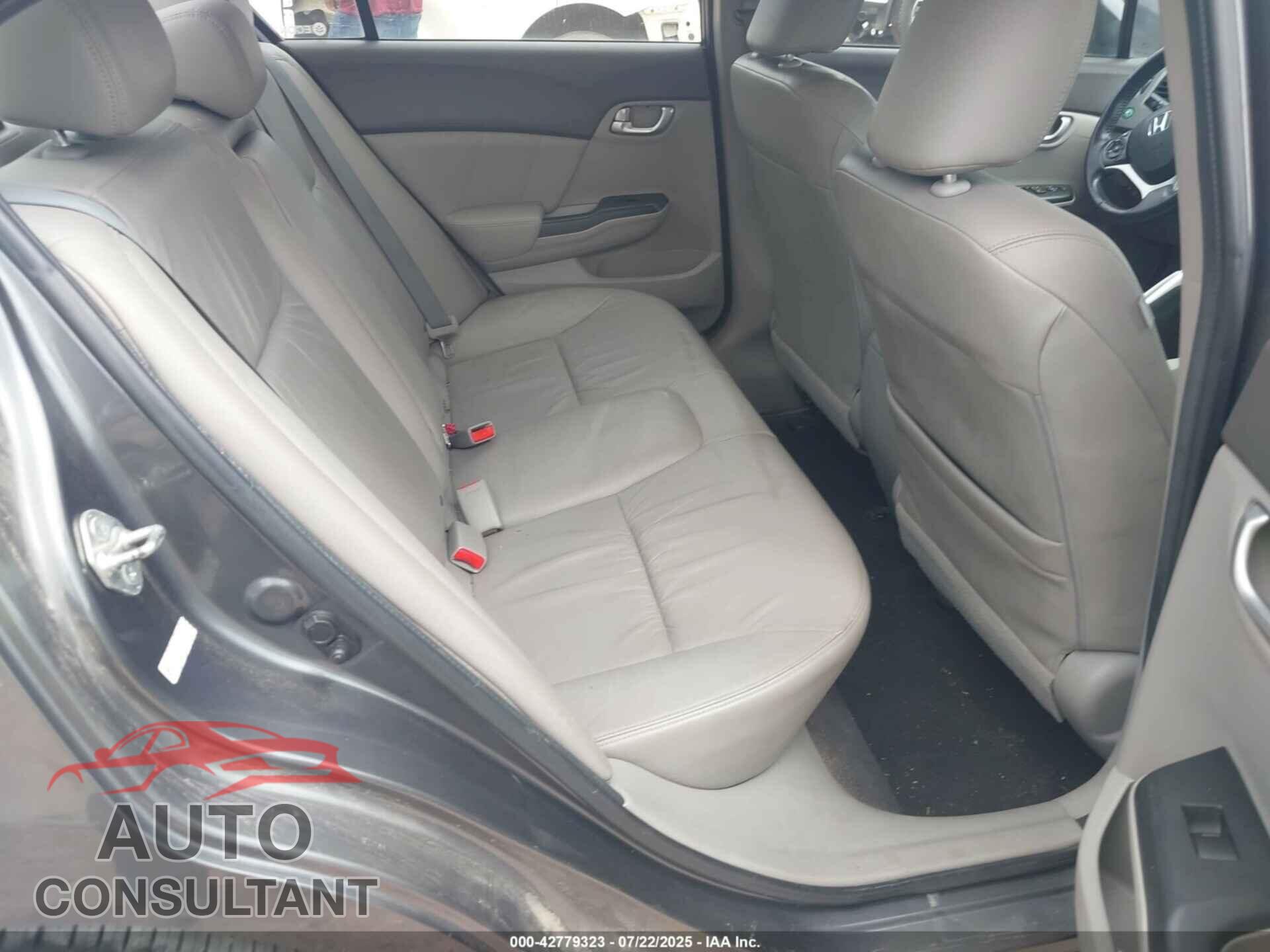 HONDA CIVIC 2012 - 2HGFB2F9XCH592059
