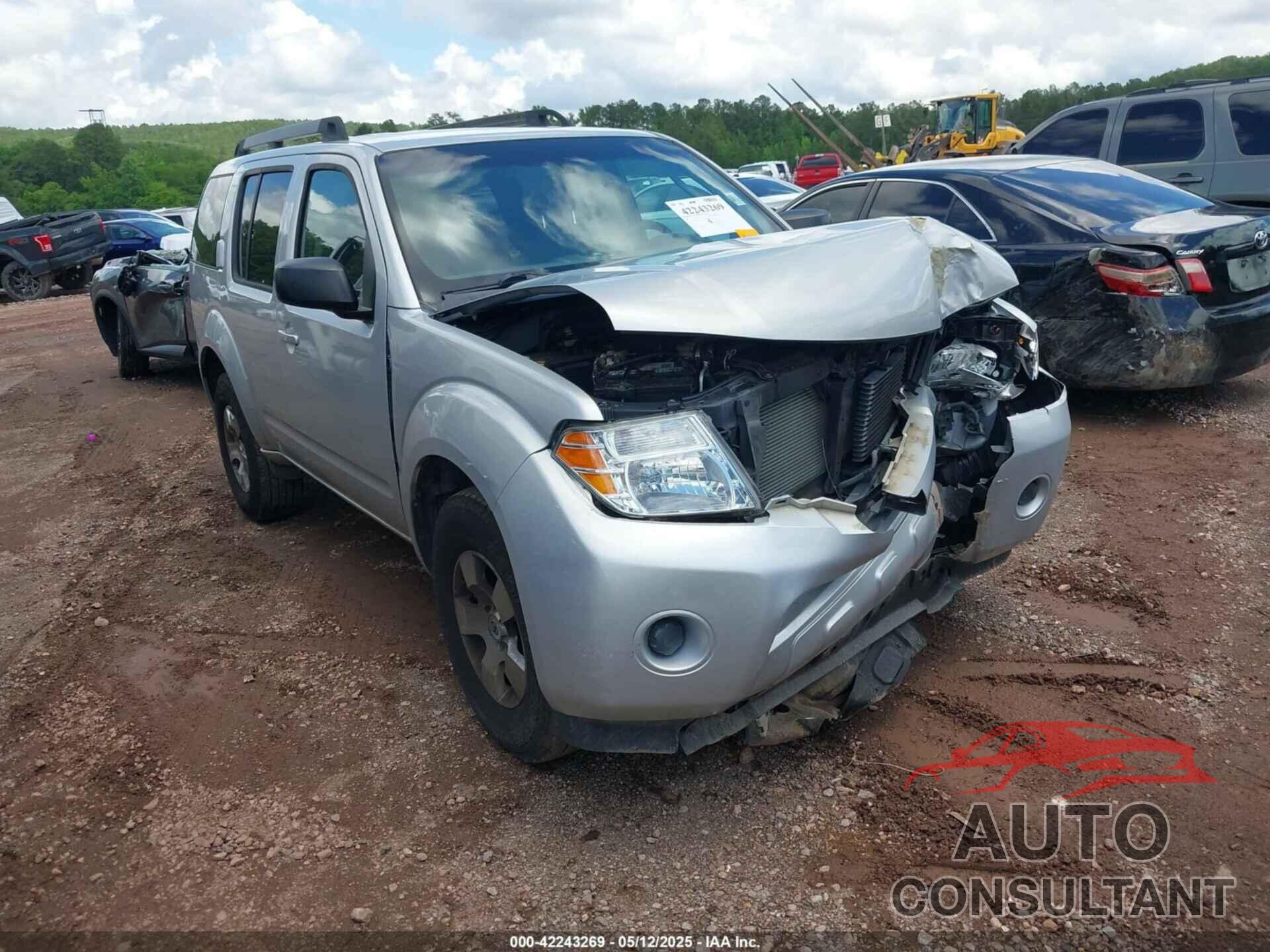 NISSAN PATHFINDER 2011 - 5N1AR1NN5BC620098