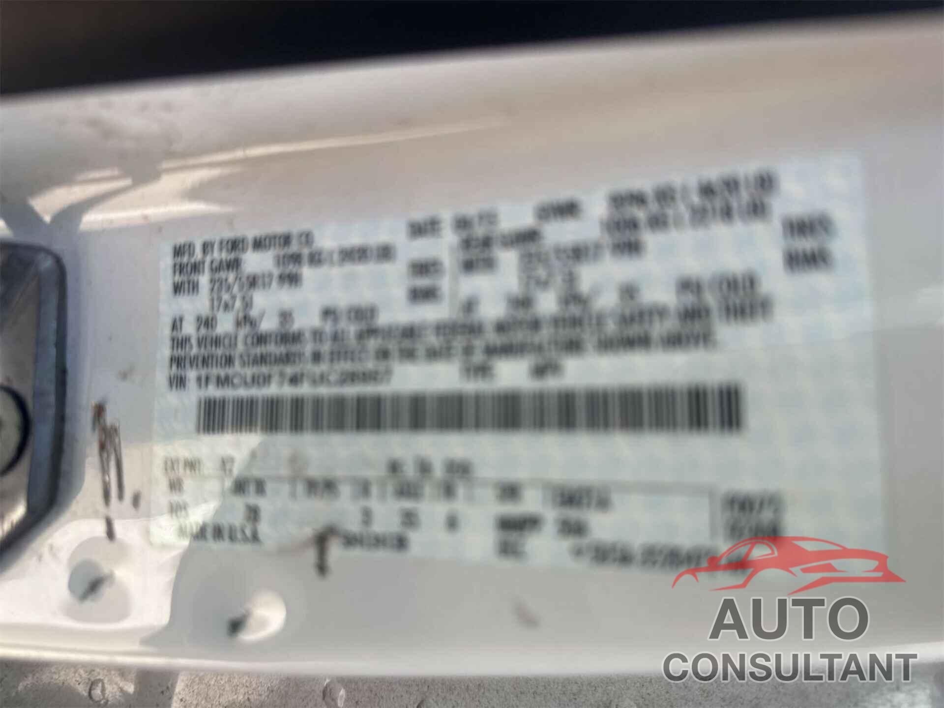 FORD ESCAPE 2015 - 1FMCU0F74FUC28957