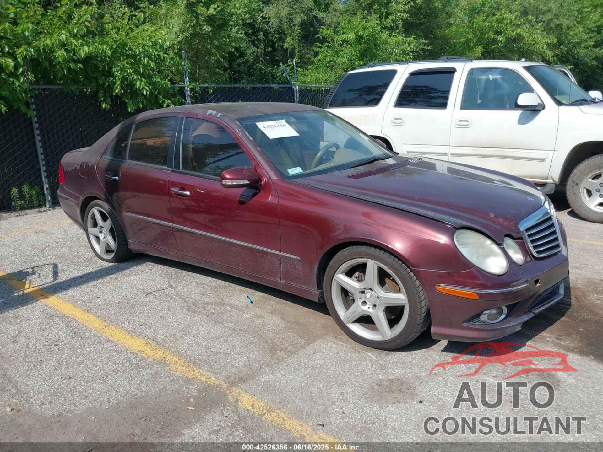 MERCEDES-BENZ E 350 2009 - WDBUF56X39B382283