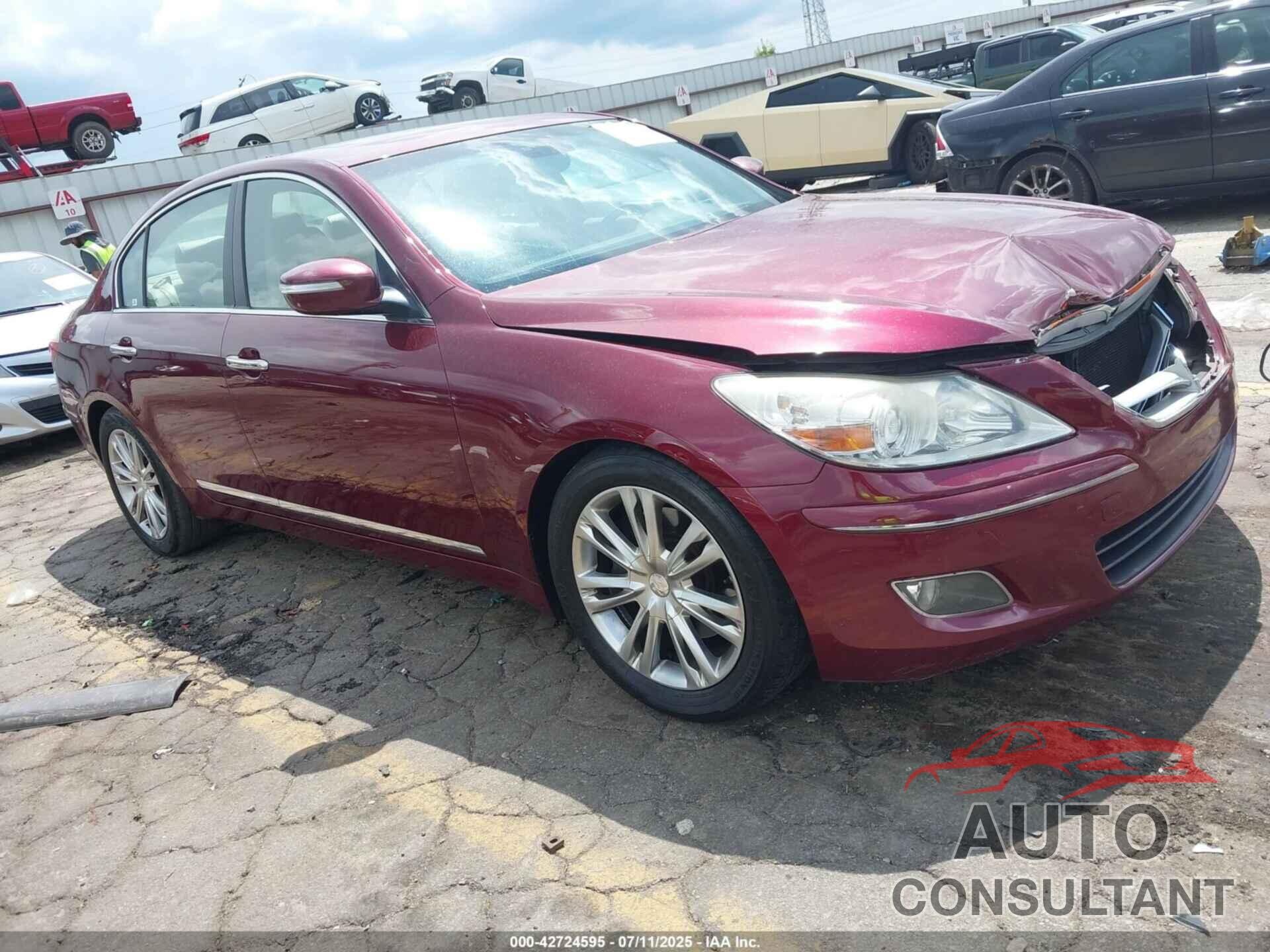 HYUNDAI GENESIS 2010 - KMHGC4DF4AU084163