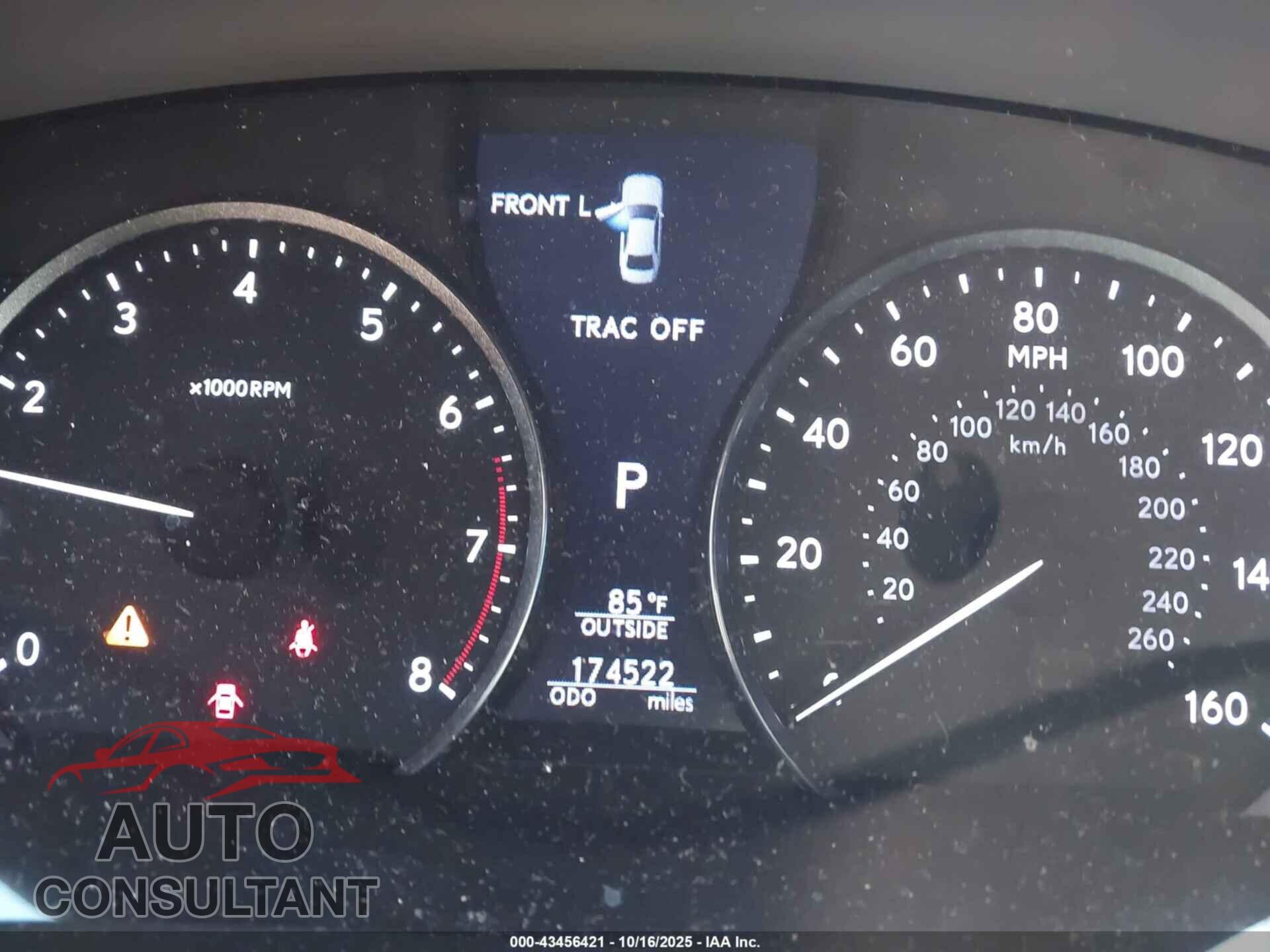 LEXUS LS 460 2013 - JTHBL5EF7D5114305