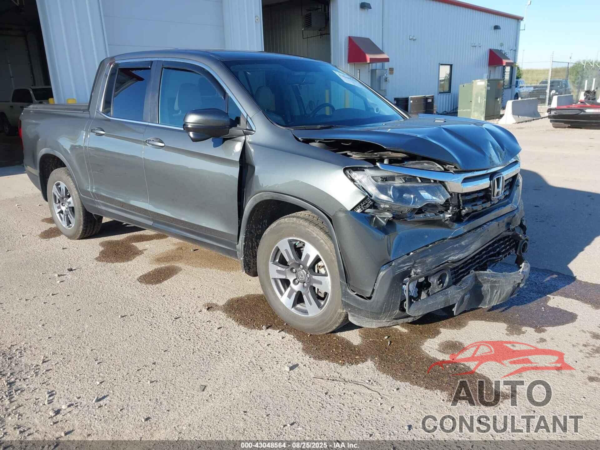 HONDA RIDGELINE 2017 - 5FPYK3F62HB038344