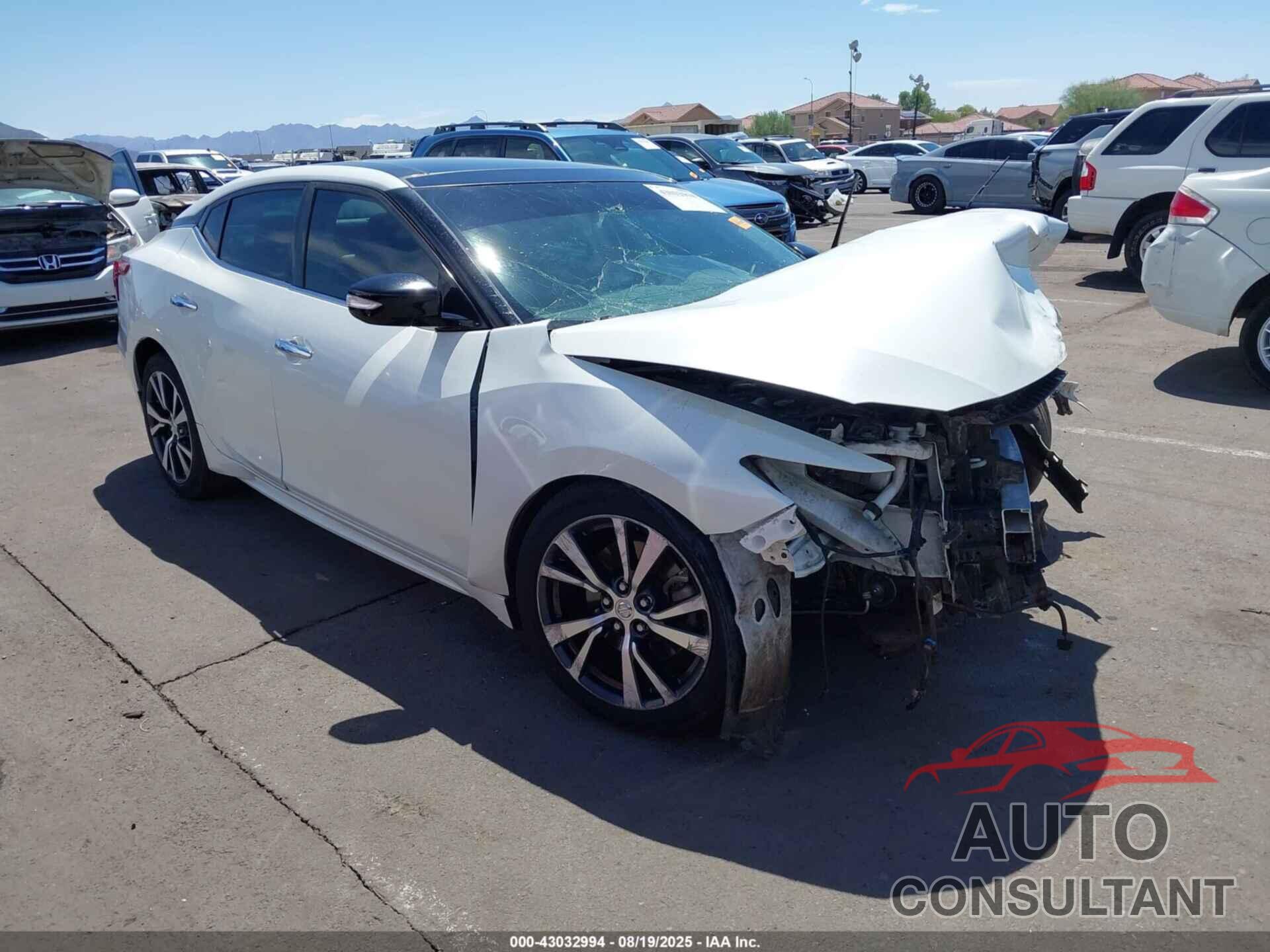 NISSAN MAXIMA 2017 - 1N4AA6AP4HC409232