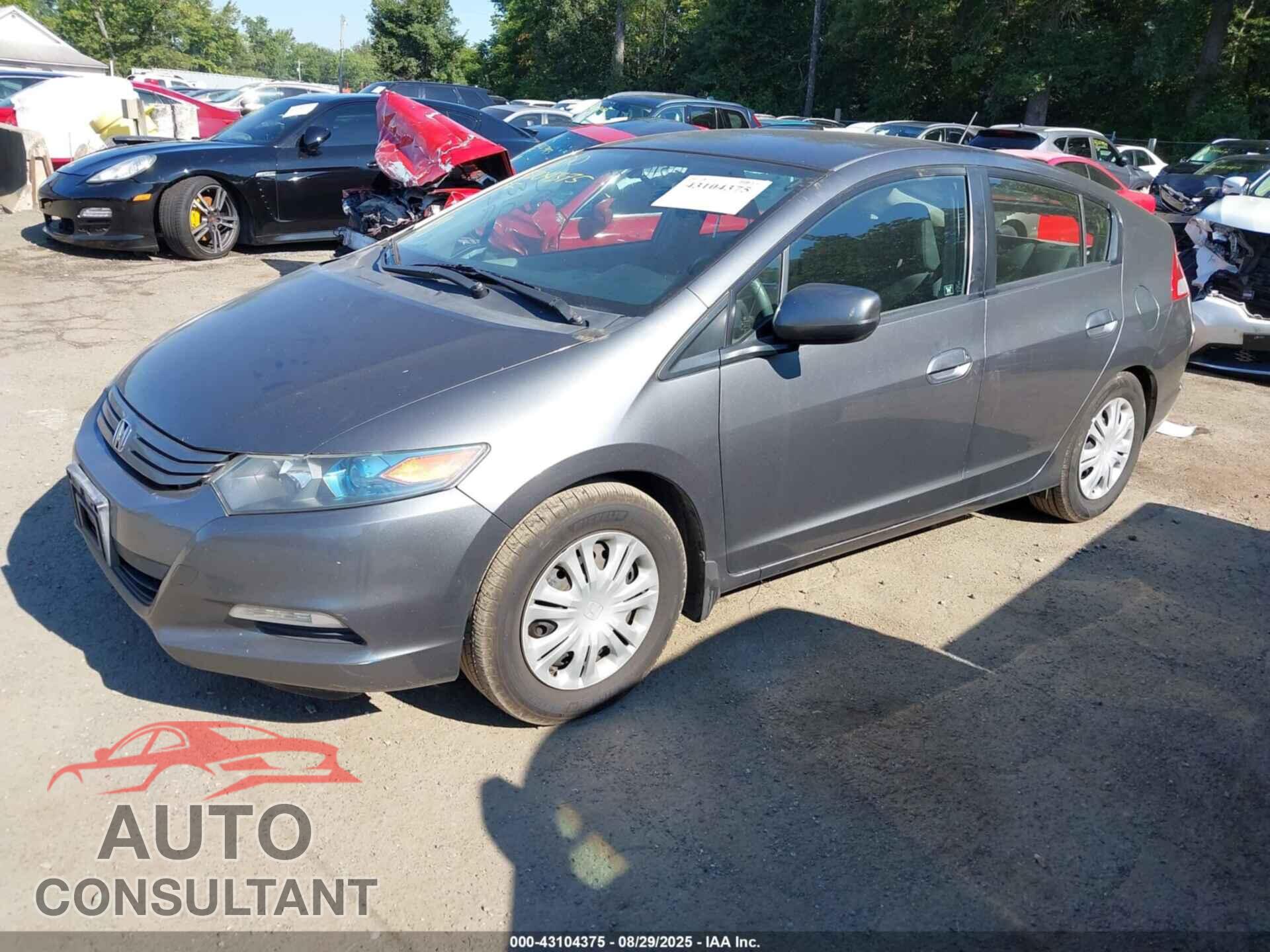 HONDA INSIGHT 2010 - JHMZE2H51AS014899