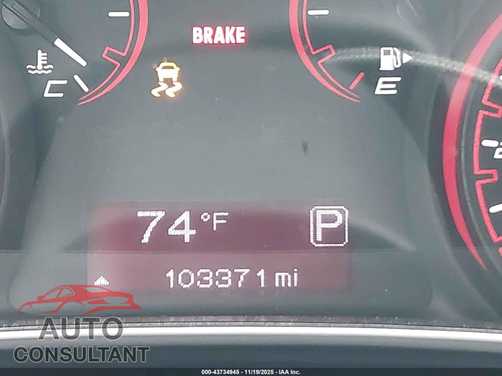 DODGE DART 2015 - 1C3CDFBBXFD337767