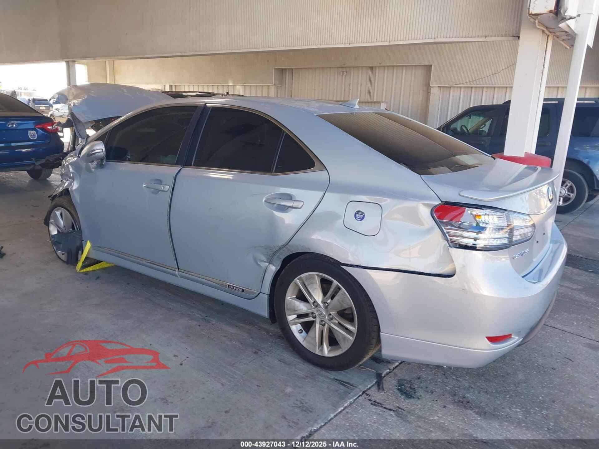LEXUS HS 250H 2010 - JTHBB1BA7A2033824