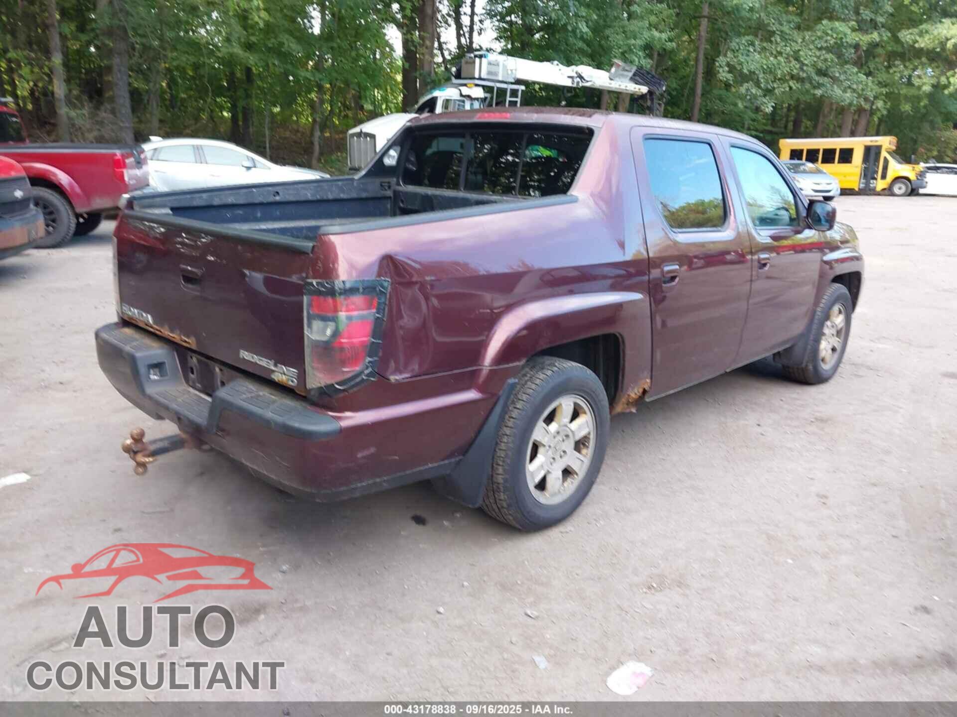 HONDA RIDGELINE 2012 - 5FPYK1F41CB459936