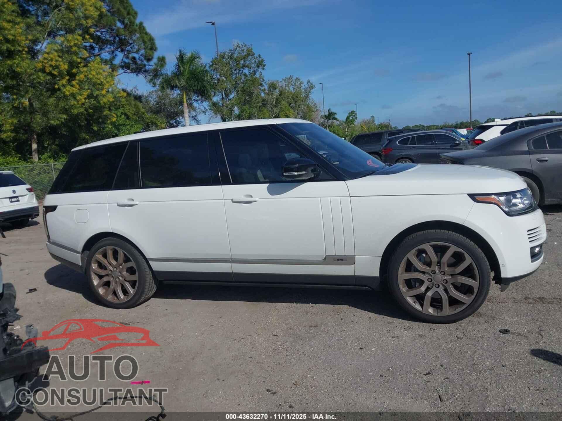 LAND ROVER RANGE ROVER 2017 - SALGS5FE9HA342764
