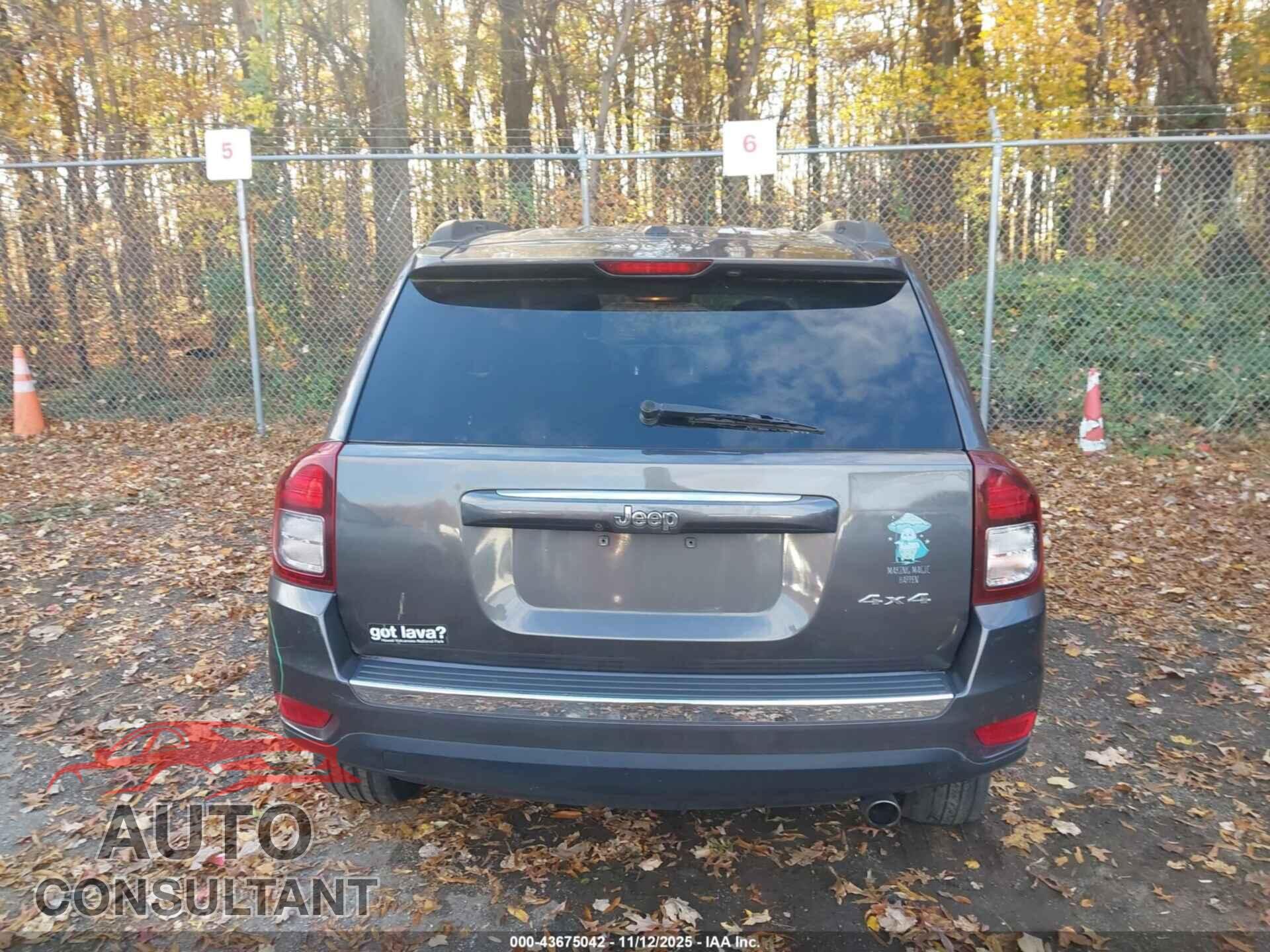 JEEP COMPASS 2017 - 1C4NJDEB9HD111428