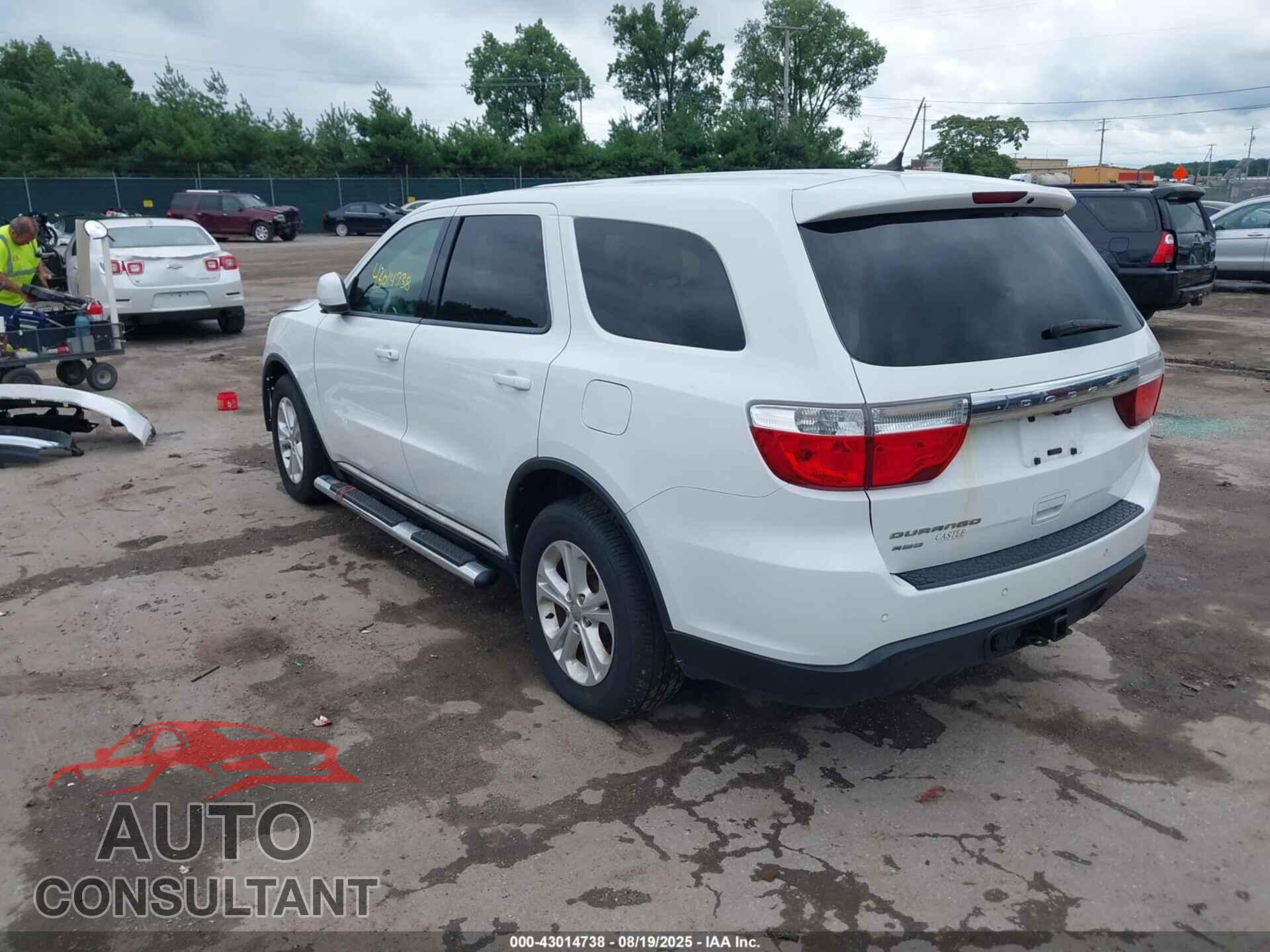 DODGE DURANGO 2013 - 1C4RDJAG5DC510250