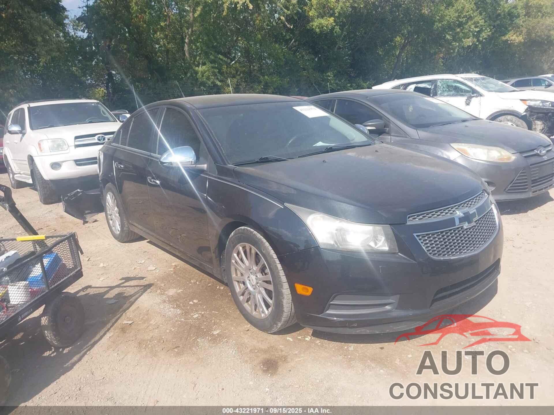 CHEVROLET CRUZE 2011 - 1G1PJ5S96B7249488