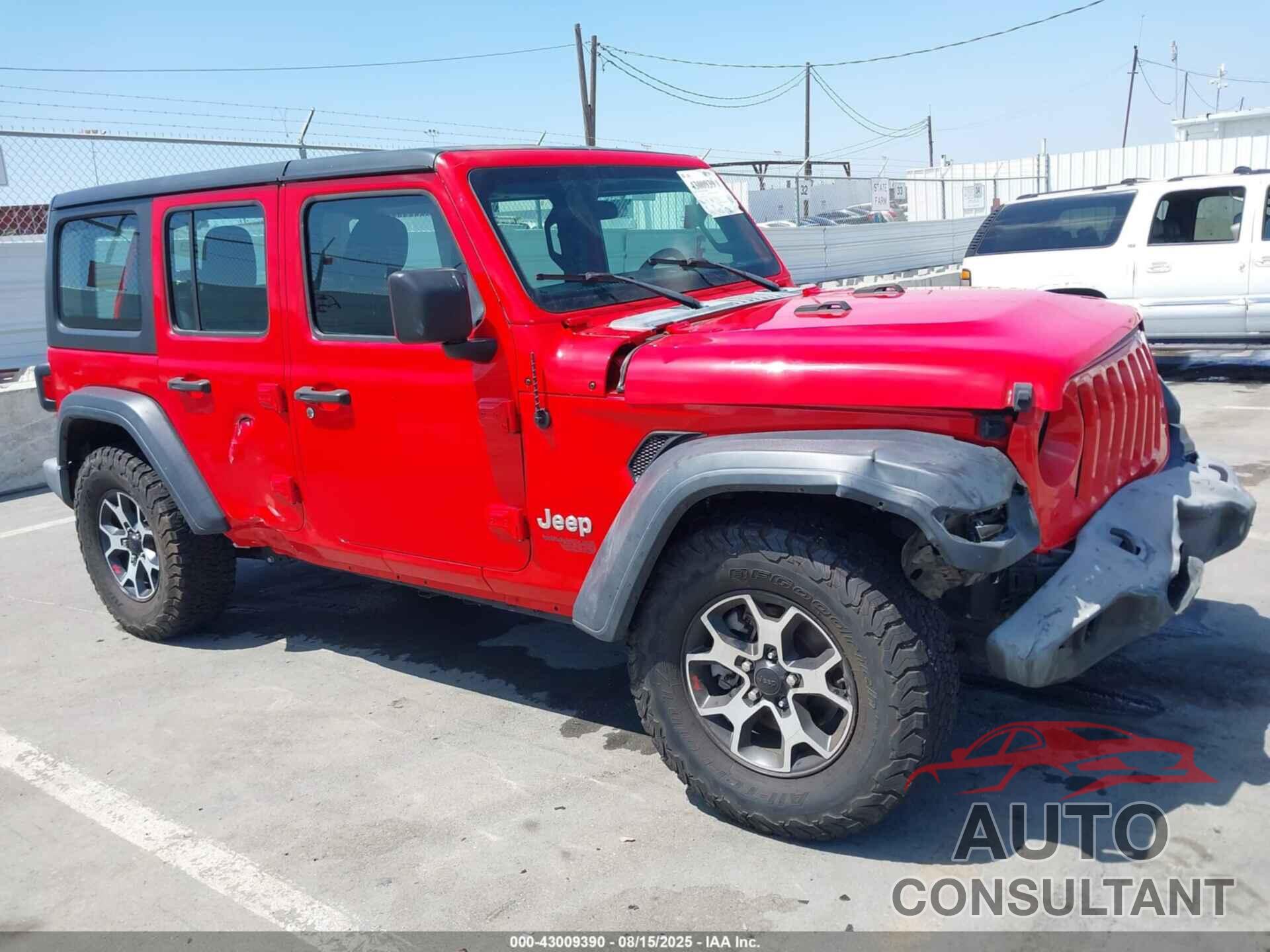 JEEP WRANGLER UNLIMITED 2018 - 1C4HJXDN2JW204330