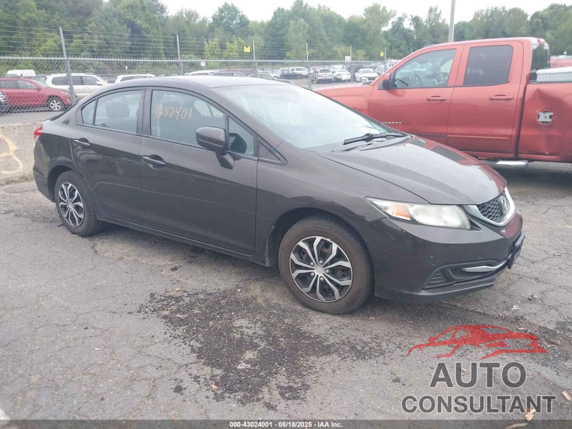 HONDA CIVIC 2014 - 2HGFB2F58EH538856