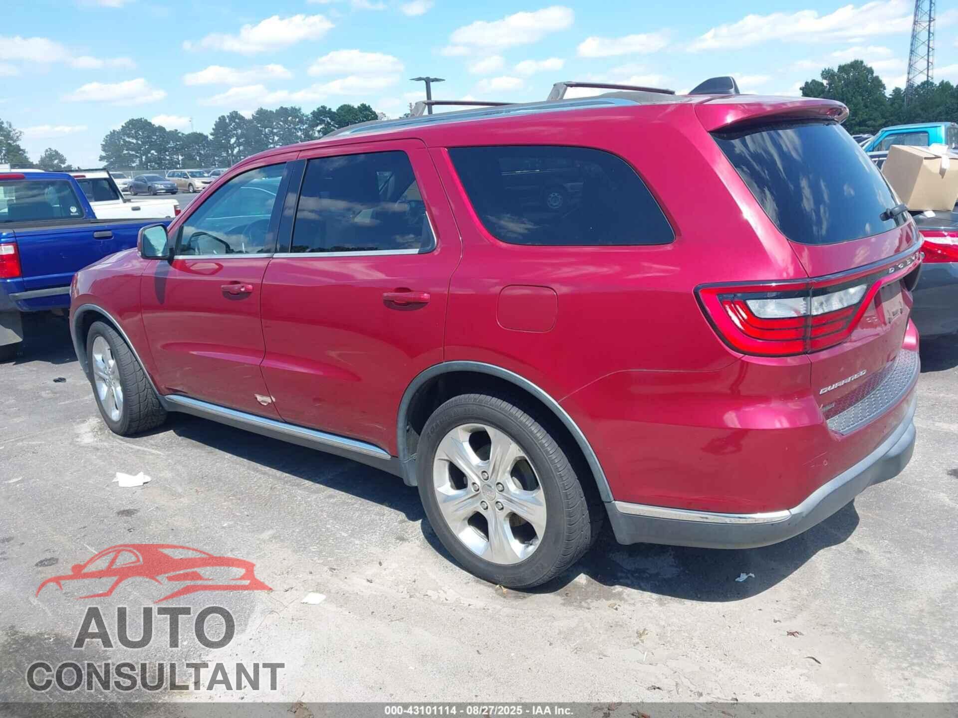 DODGE DURANGO 2014 - 1C4RDHDG9EC455176