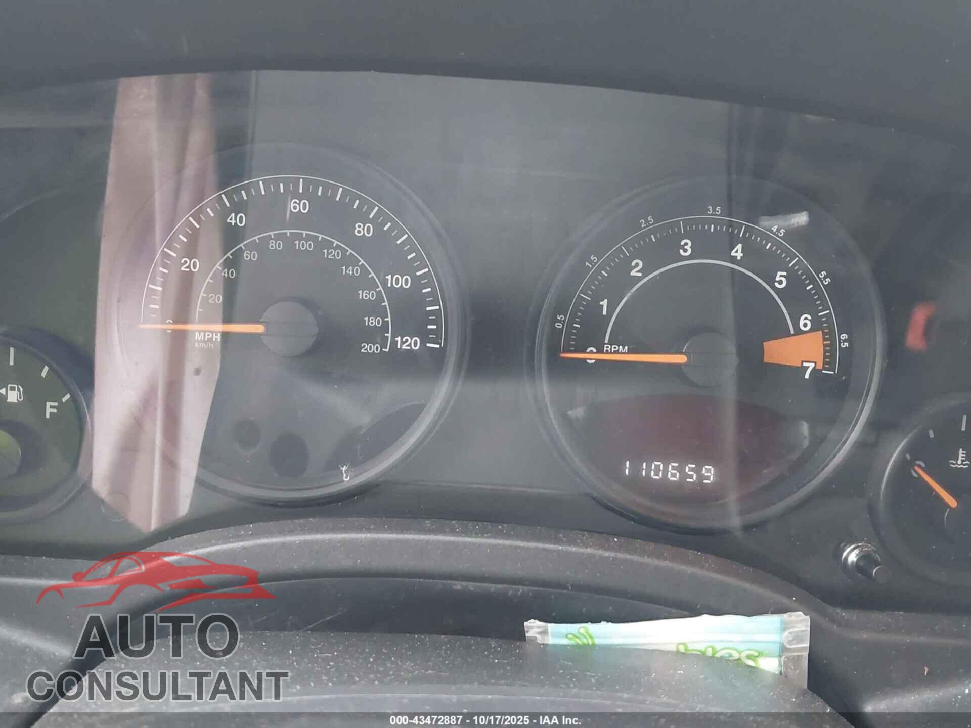JEEP COMPASS 2016 - 1C4NJDBB2GD782829