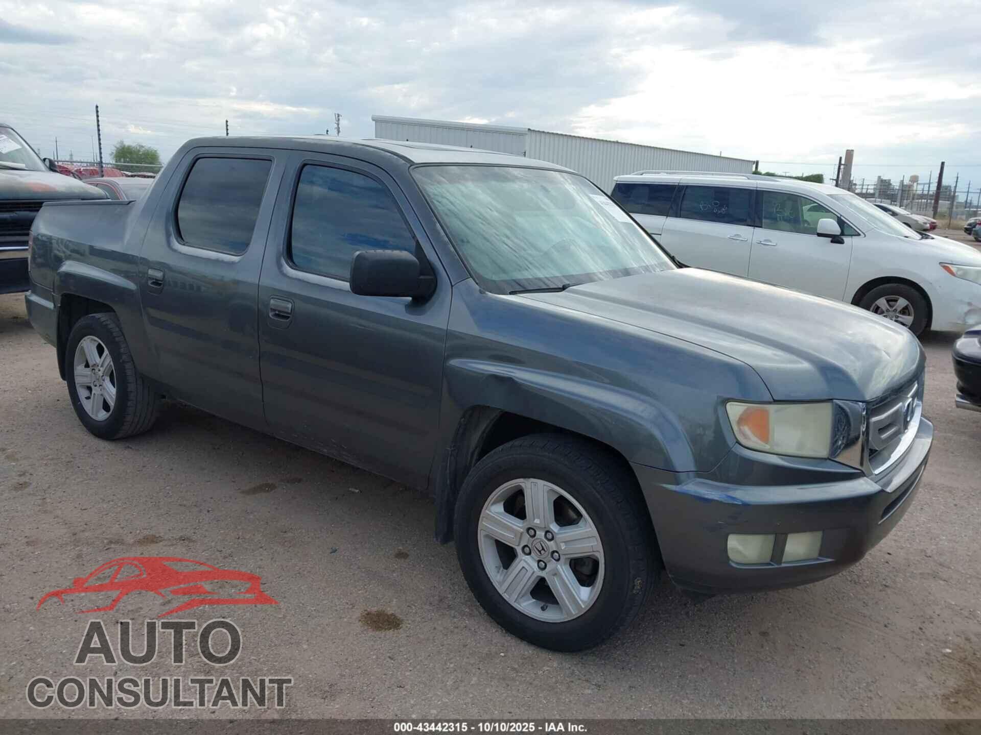 HONDA RIDGELINE 2010 - 5FPYK1F58AB013272
