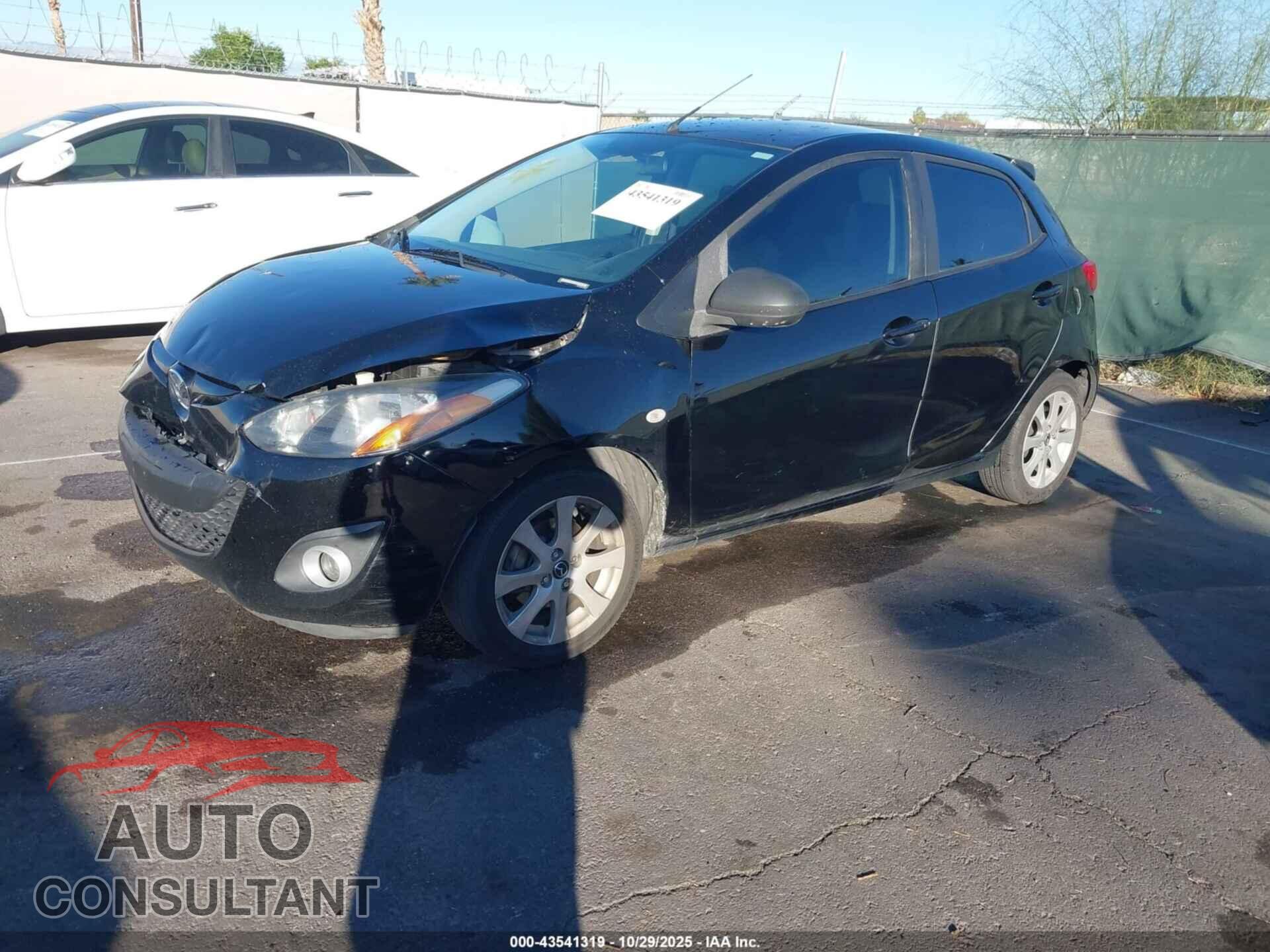 MAZDA MAZDA2 2013 - JM1DE1LZ8D0162354