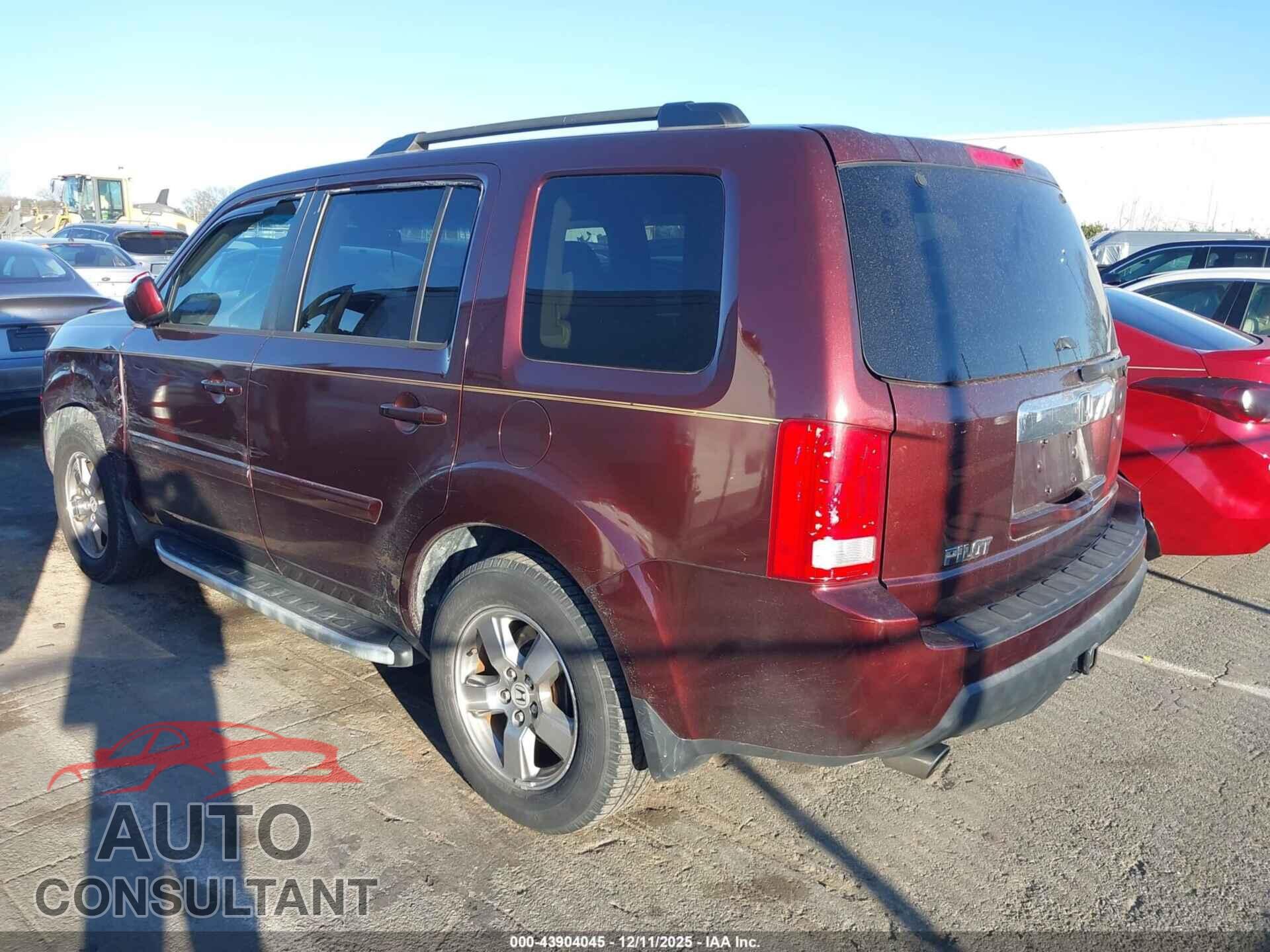 HONDA PILOT 2009 - 5FNYF48669B019104