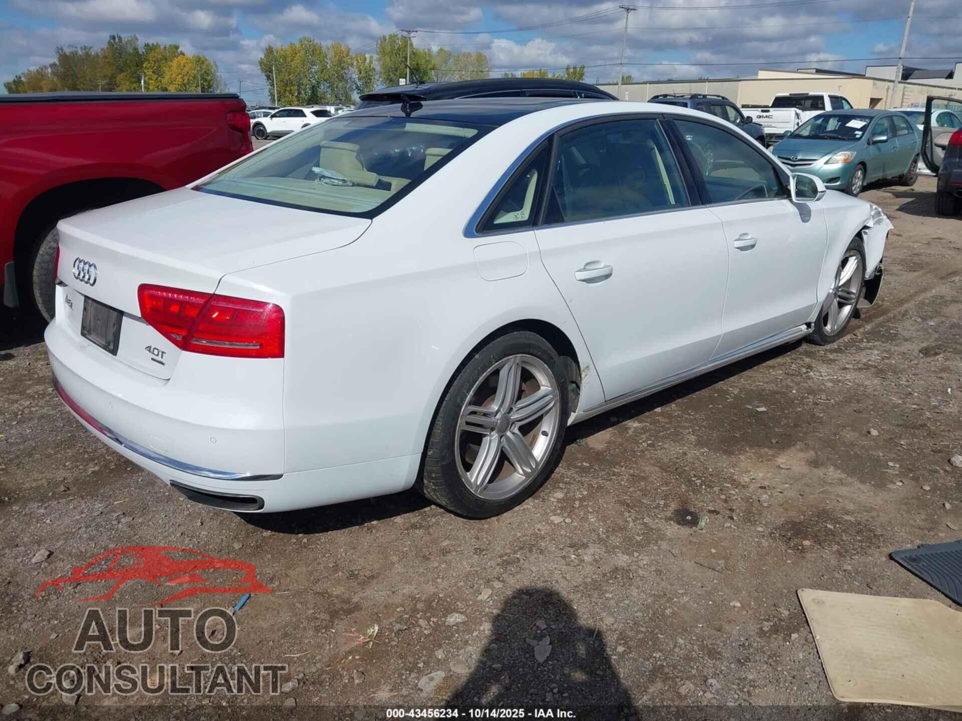 AUDI A8 L 2013 - WAUR2AFD3DN016944