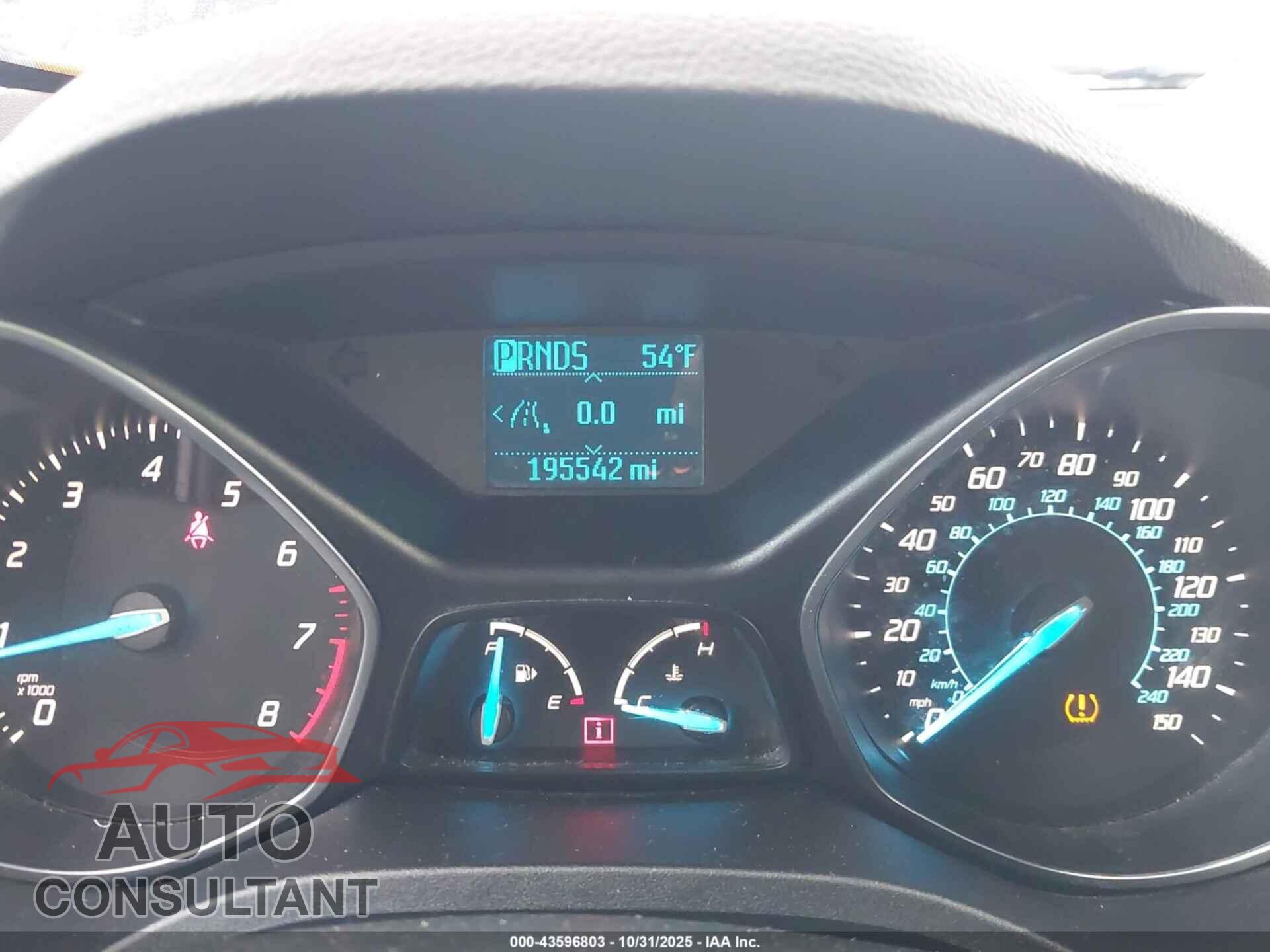 FORD ESCAPE 2013 - 1FMCU0F72DUA03076