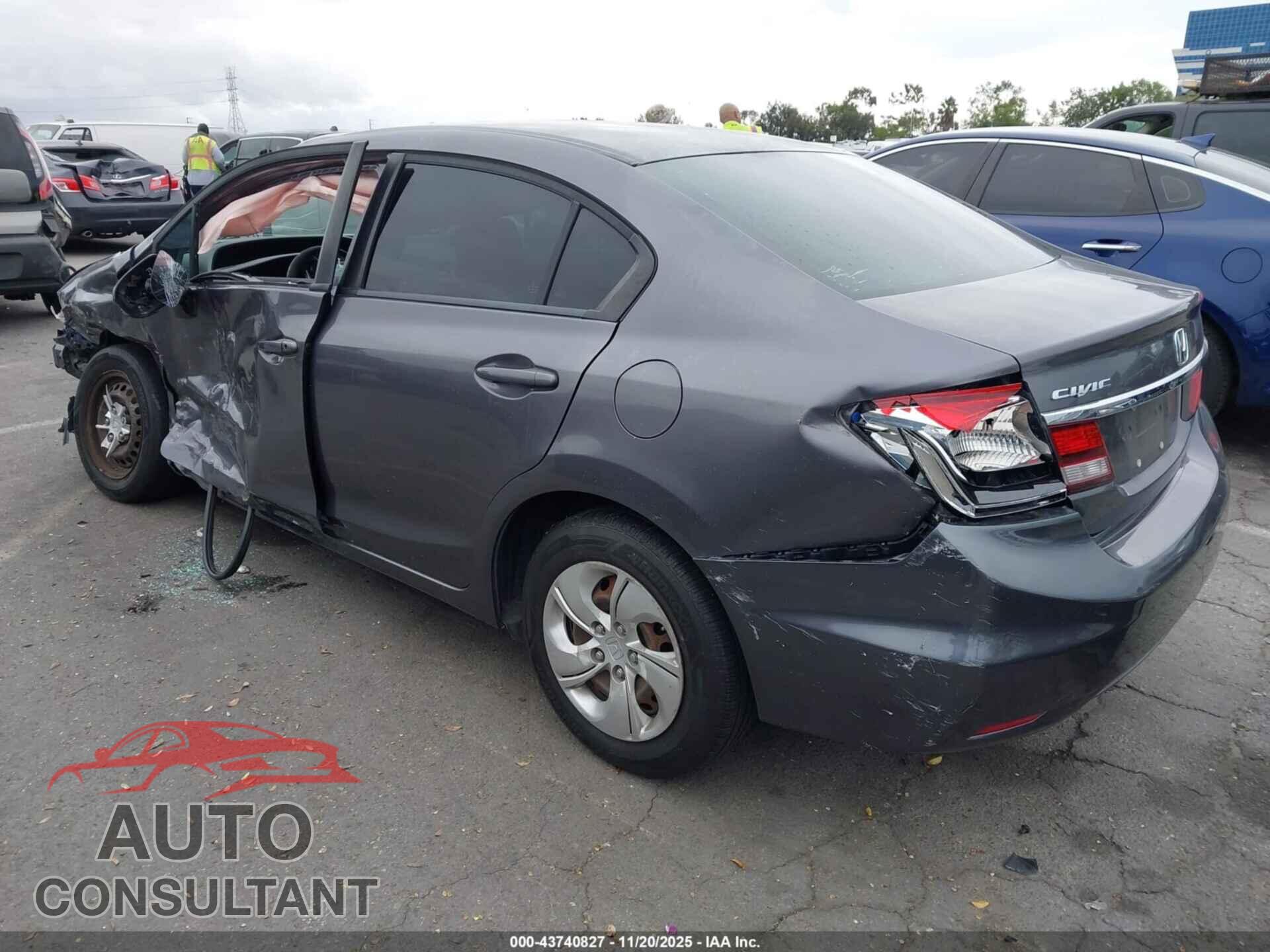 HONDA CIVIC 2014 - 19XFB2F53EE226972