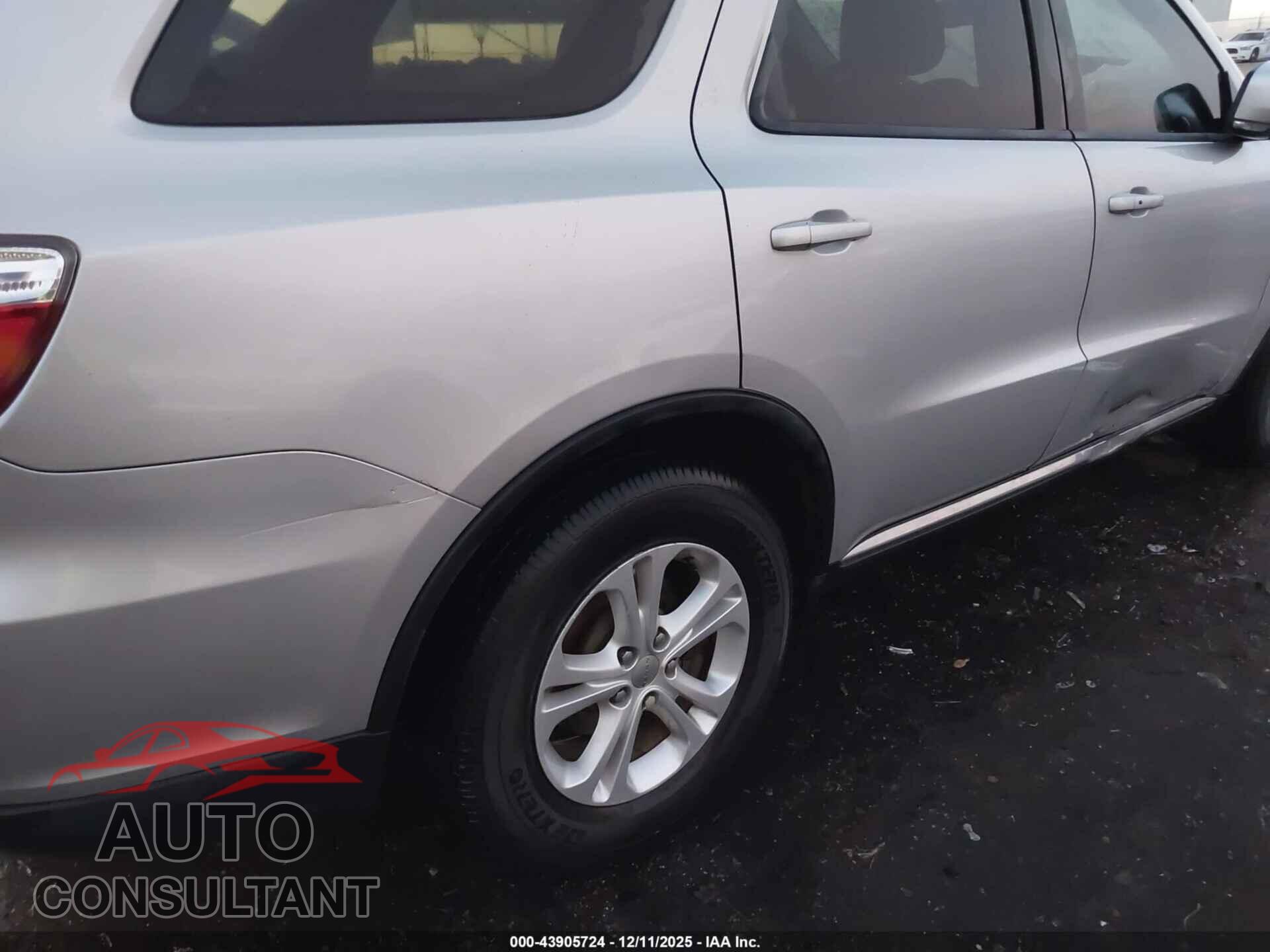 DODGE DURANGO 2012 - 1C4RDHDG6CC285629