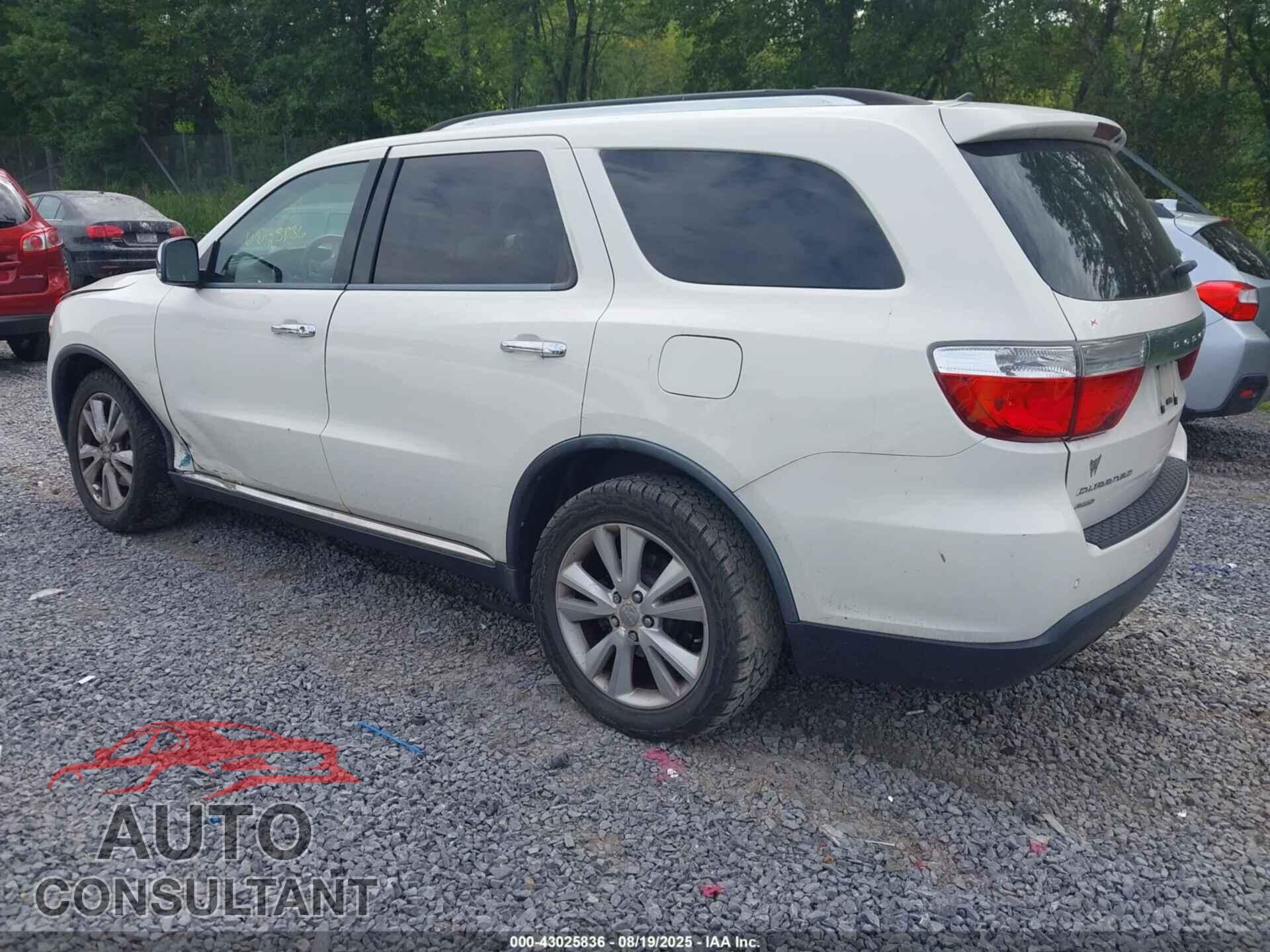DODGE DURANGO 2011 - 1D4RE4GG4BC717265