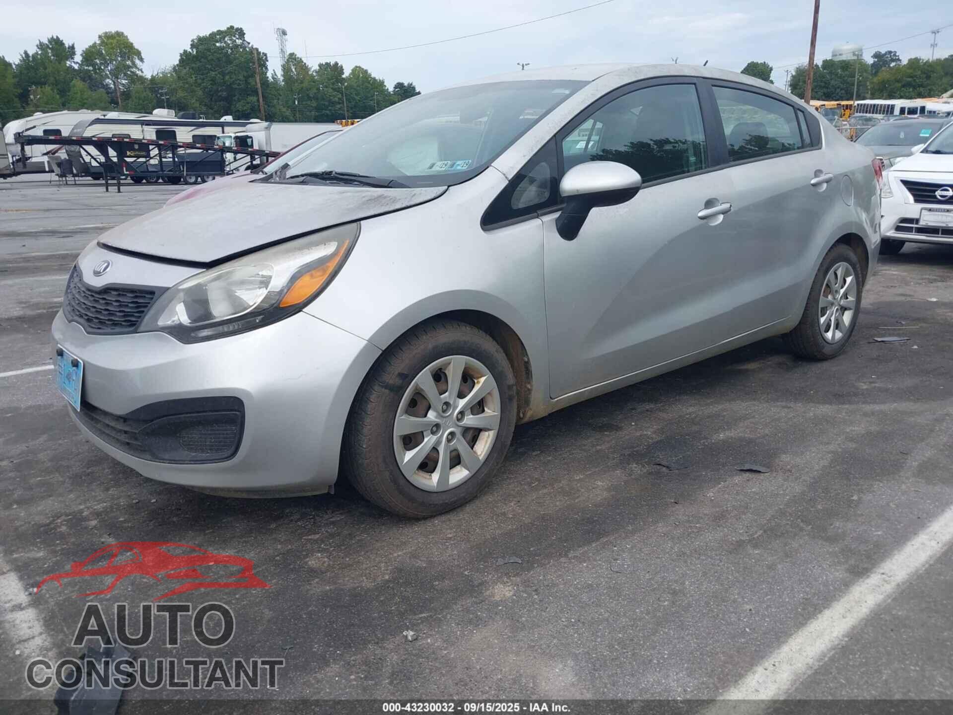 KIA RIO 2013 - KNADM4A37D6266847