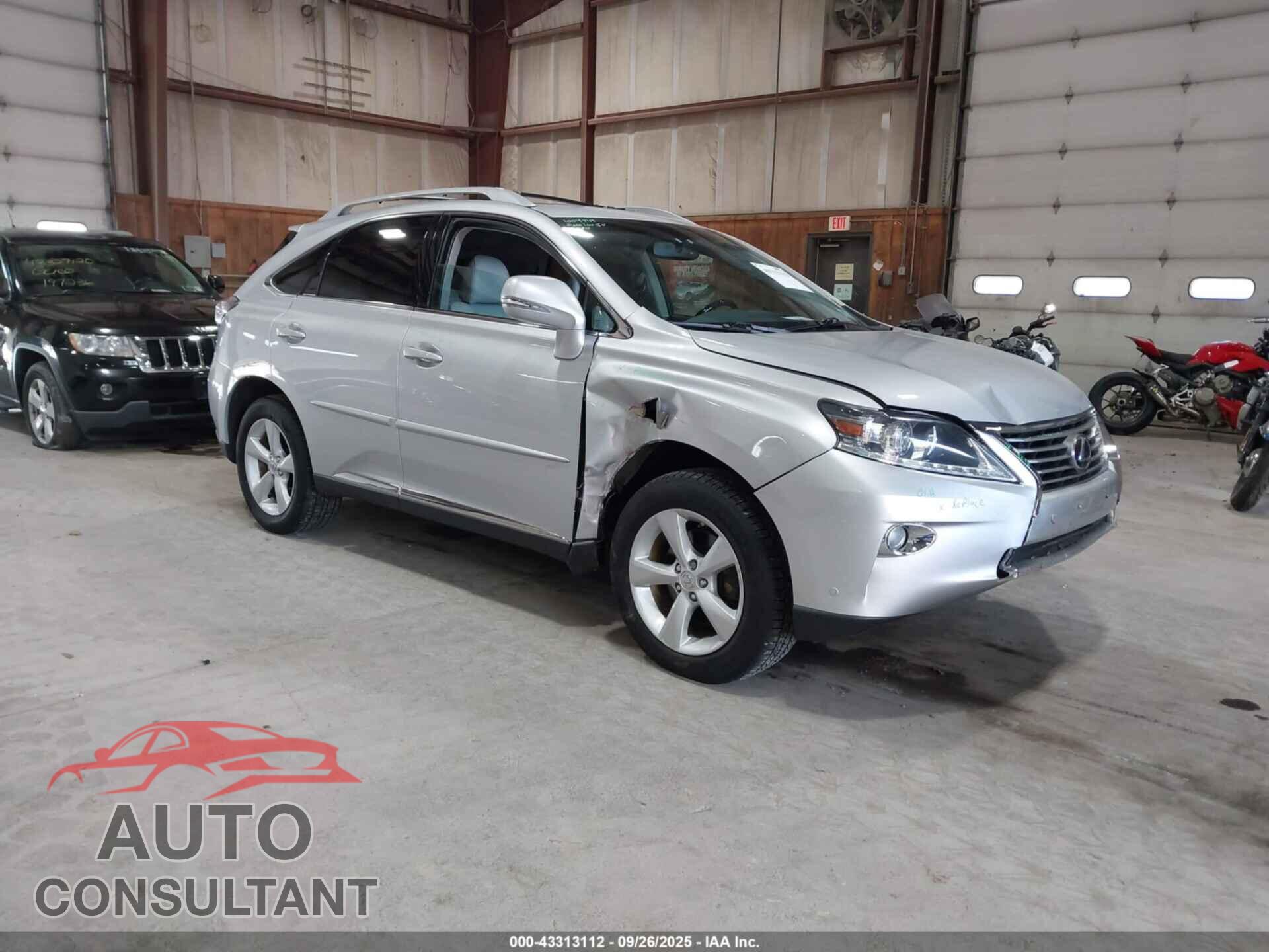 LEXUS RX 350 2013 - 2T2BK1BA2DC183116