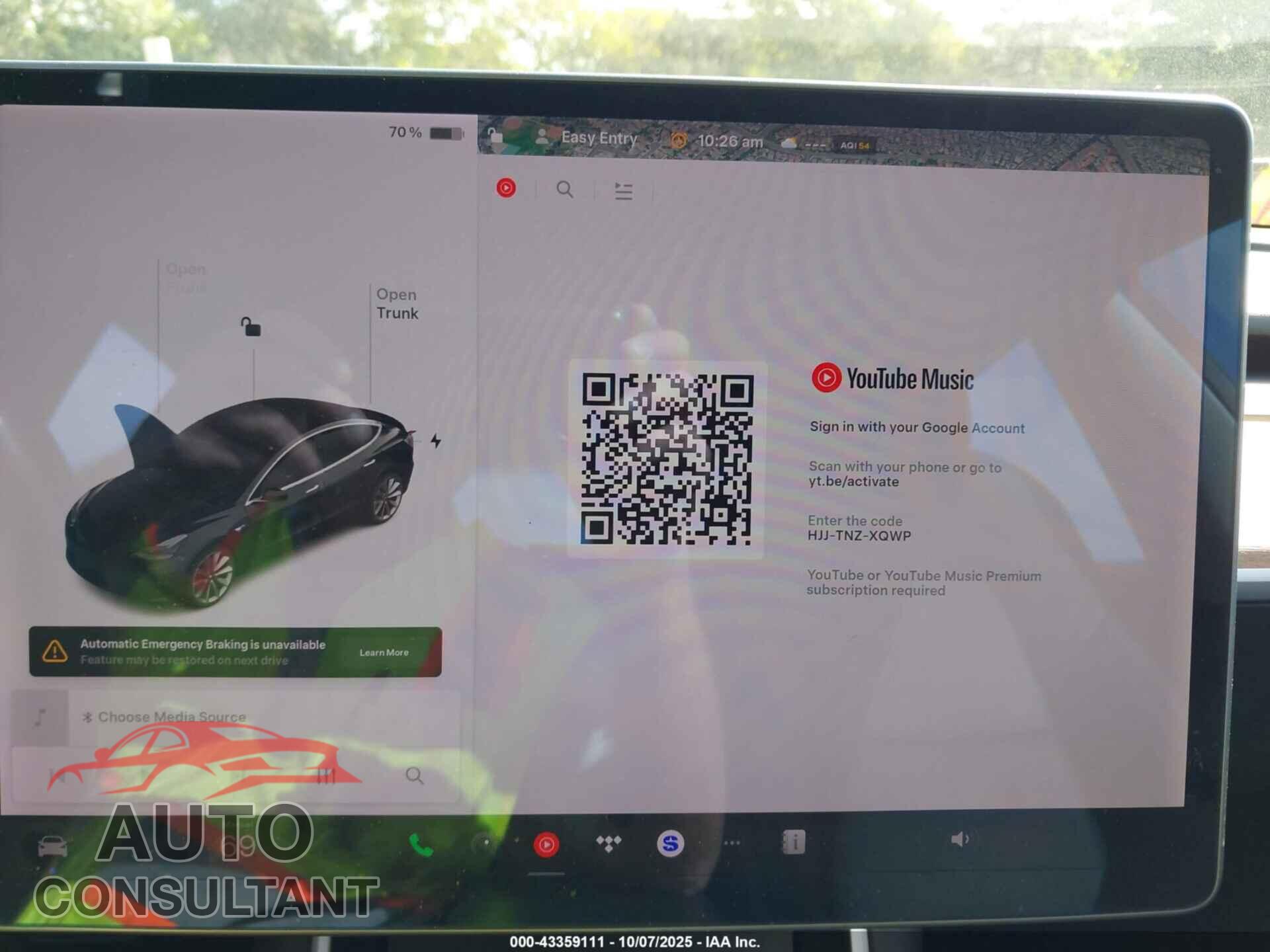 TESLA MODEL 3 2019 - 5YJ3E1EA1KF193379