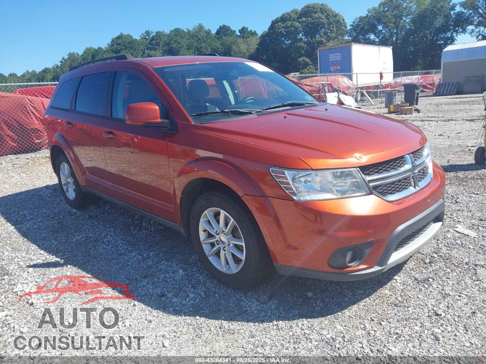 DODGE JOURNEY 2014 - 3C4PDDBG0ET106432