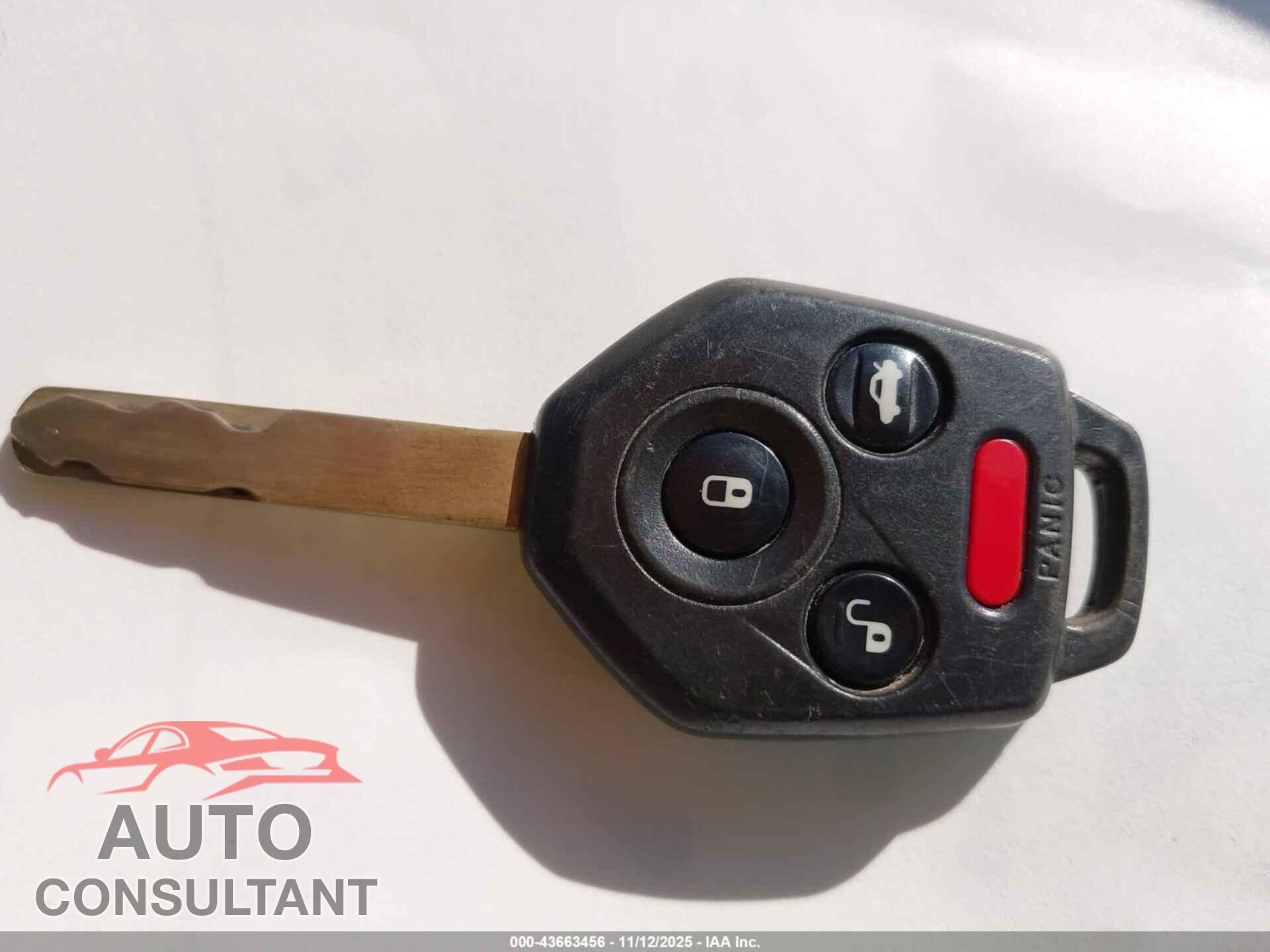 SUBARU OUTBACK 2013 - 4S4BRCJC2D3274843