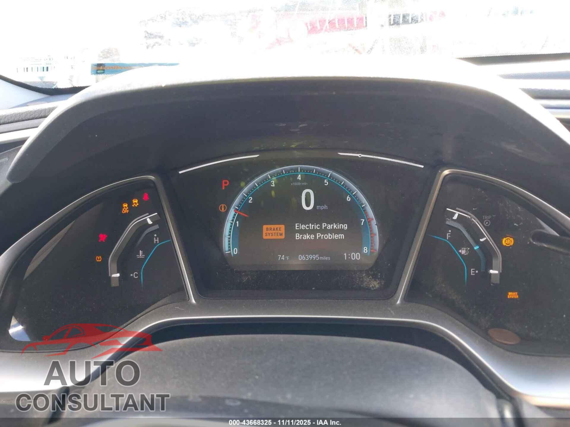HONDA CIVIC 2017 - 19XFC2F76HE048171