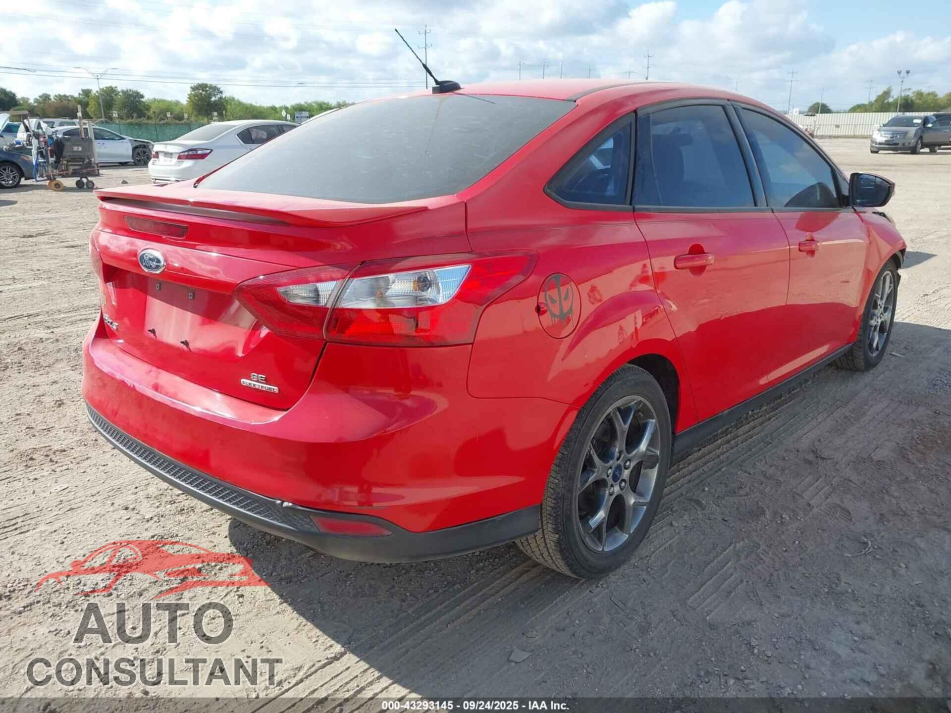 FORD FOCUS 2014 - 1FADP3F29EL349063