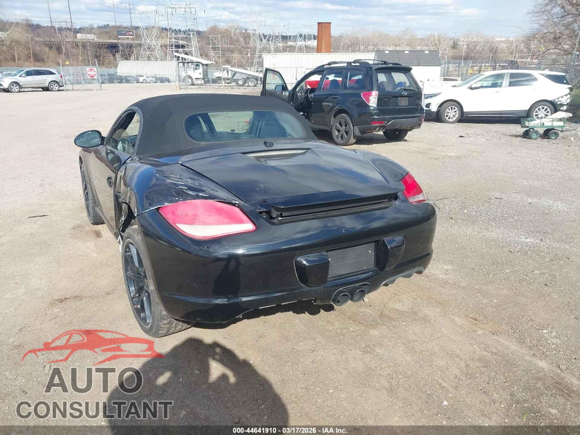 PORSCHE BOXSTER 2012 - WP0CB2A89CS798076