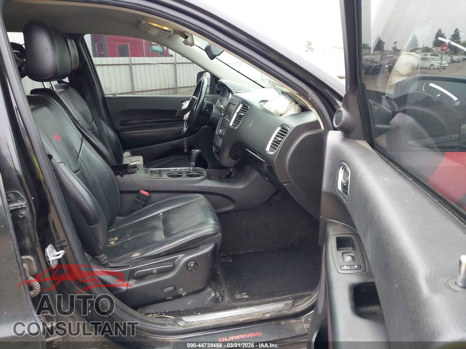 DODGE DURANGO 2013 - 1C4SDHCT0DC698051