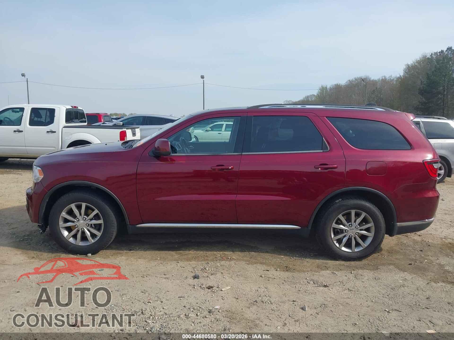 DODGE DURANGO 2017 - 1C4RDJAGXHC945609
