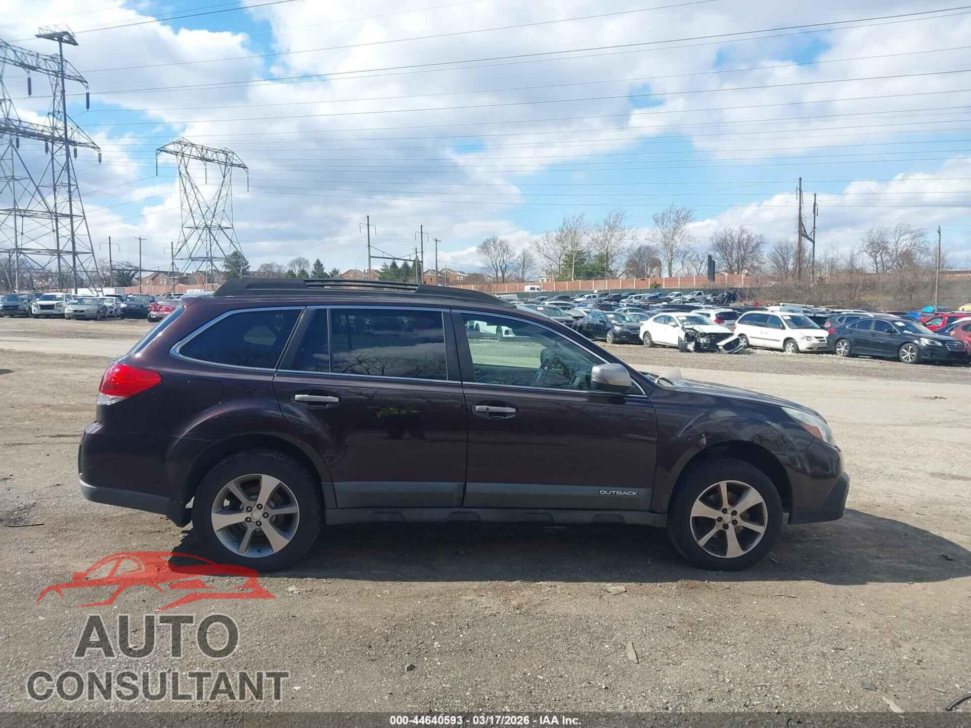 SUBARU OUTBACK 2013 - 4S4BRBSC8D3246845
