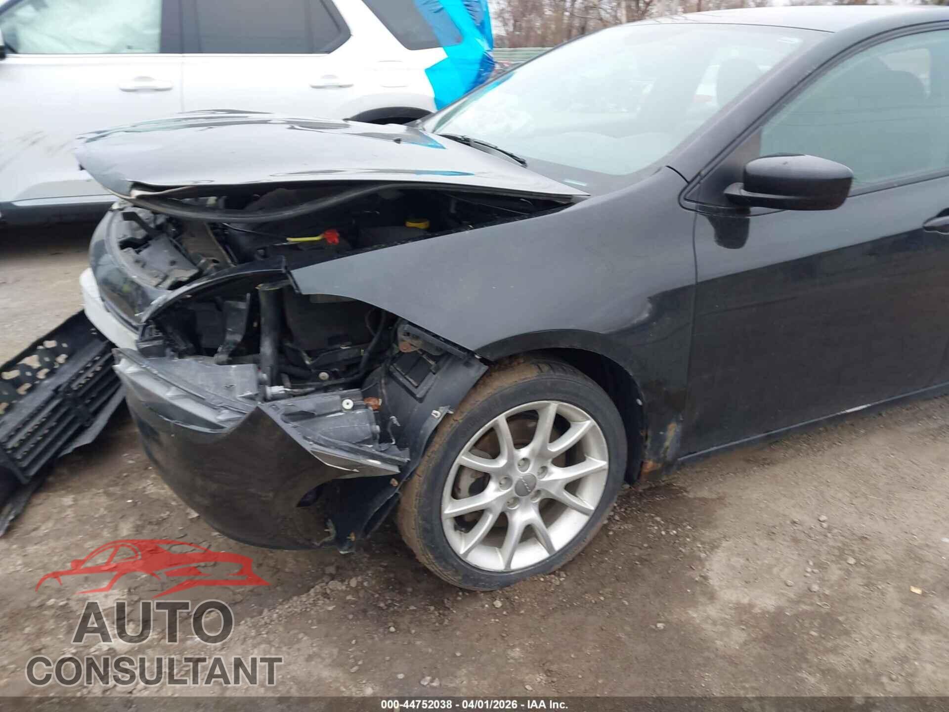 DODGE DART 2013 - 1C3CDFBA3DD118122