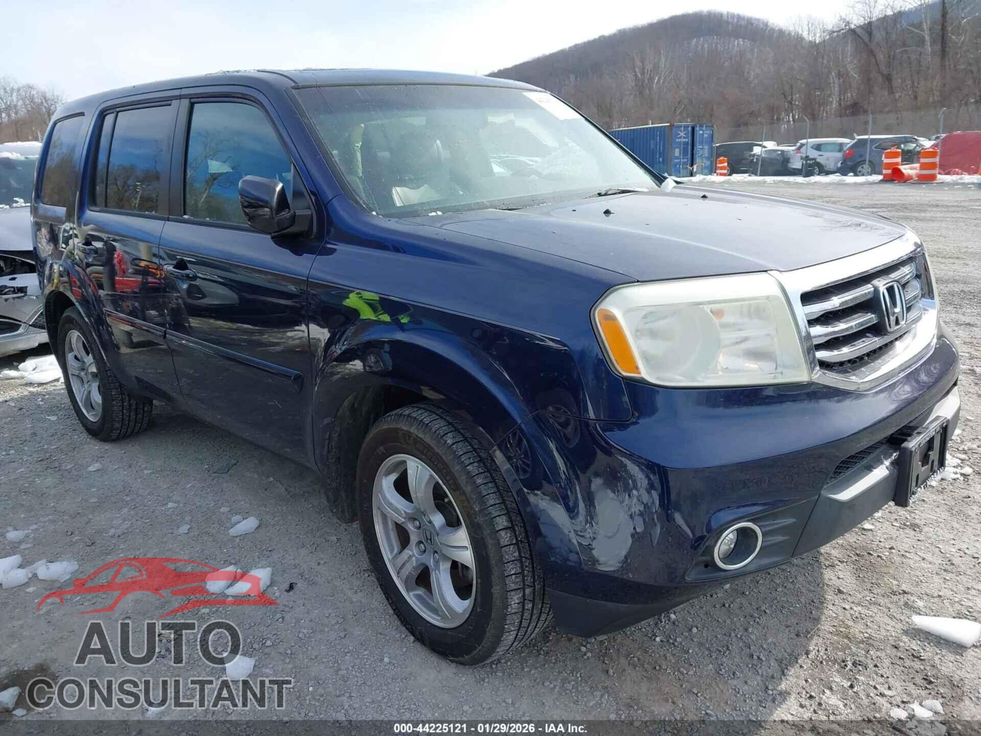 HONDA PILOT 2013 - 5FNYF4H55DB007462